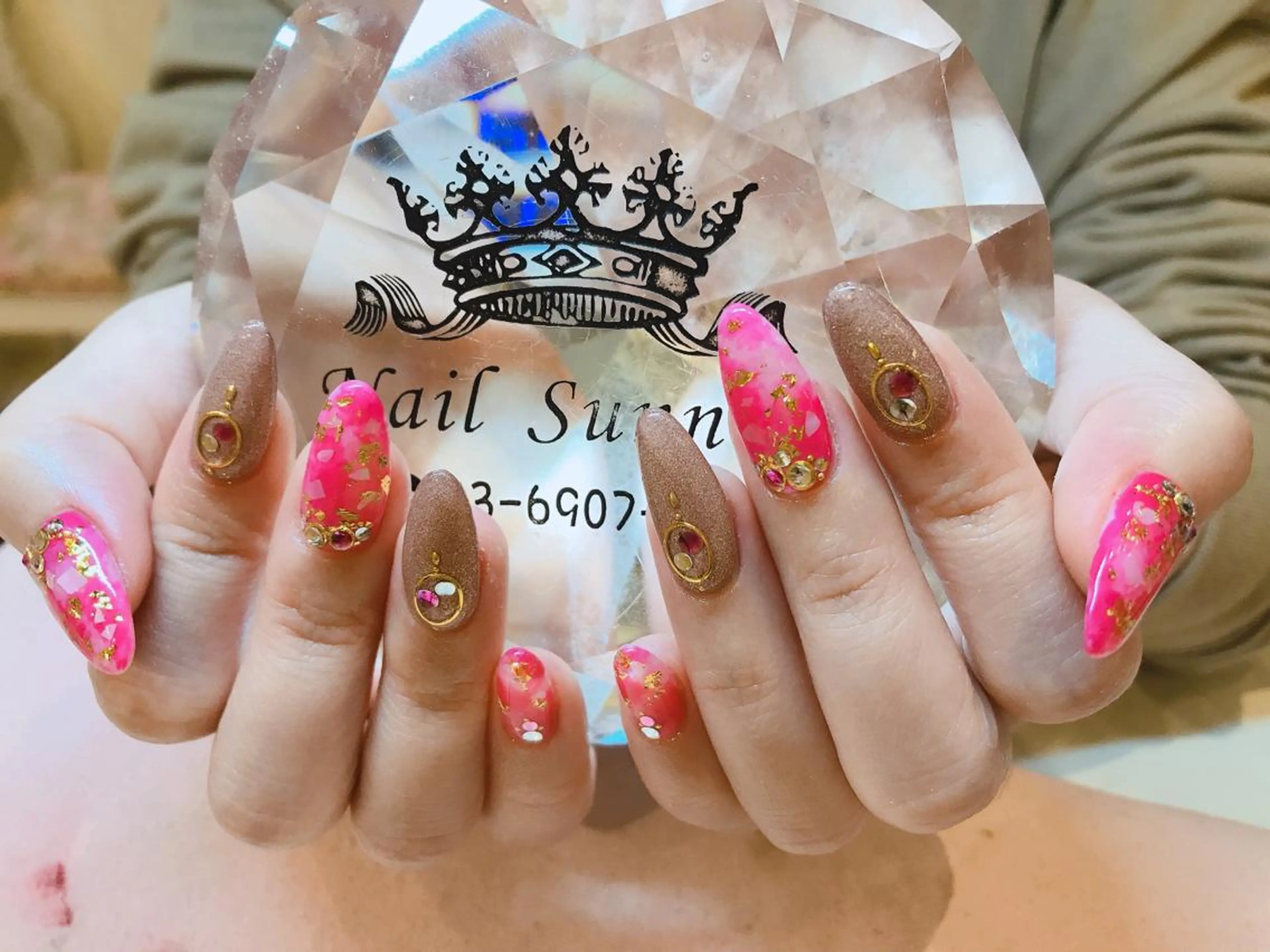 ネイル 長さだし専門店 M2　rikaのネイルデザイン