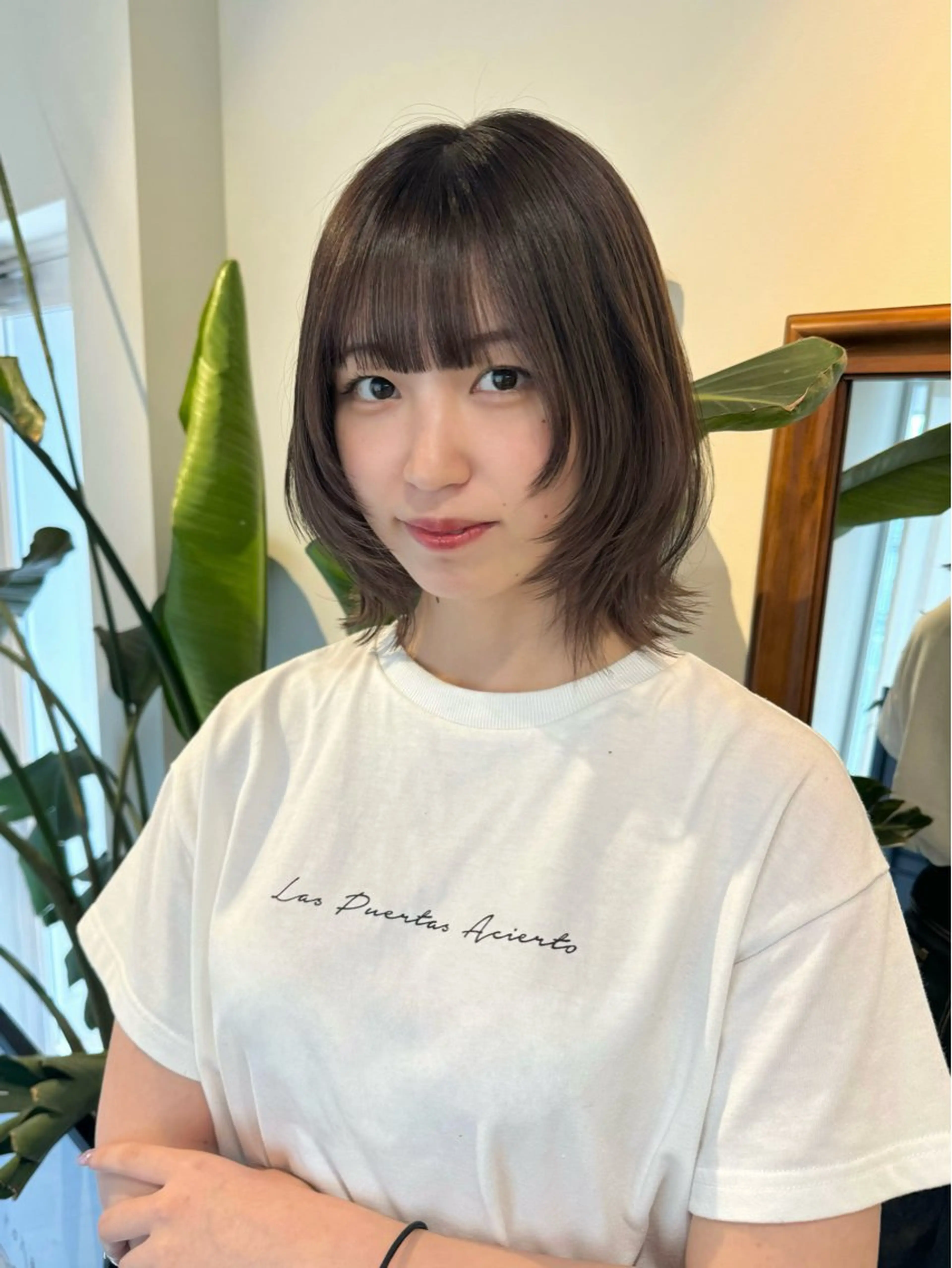 ミディアム カラー ayaka♡ 柔らかカラーのヘアスタイル