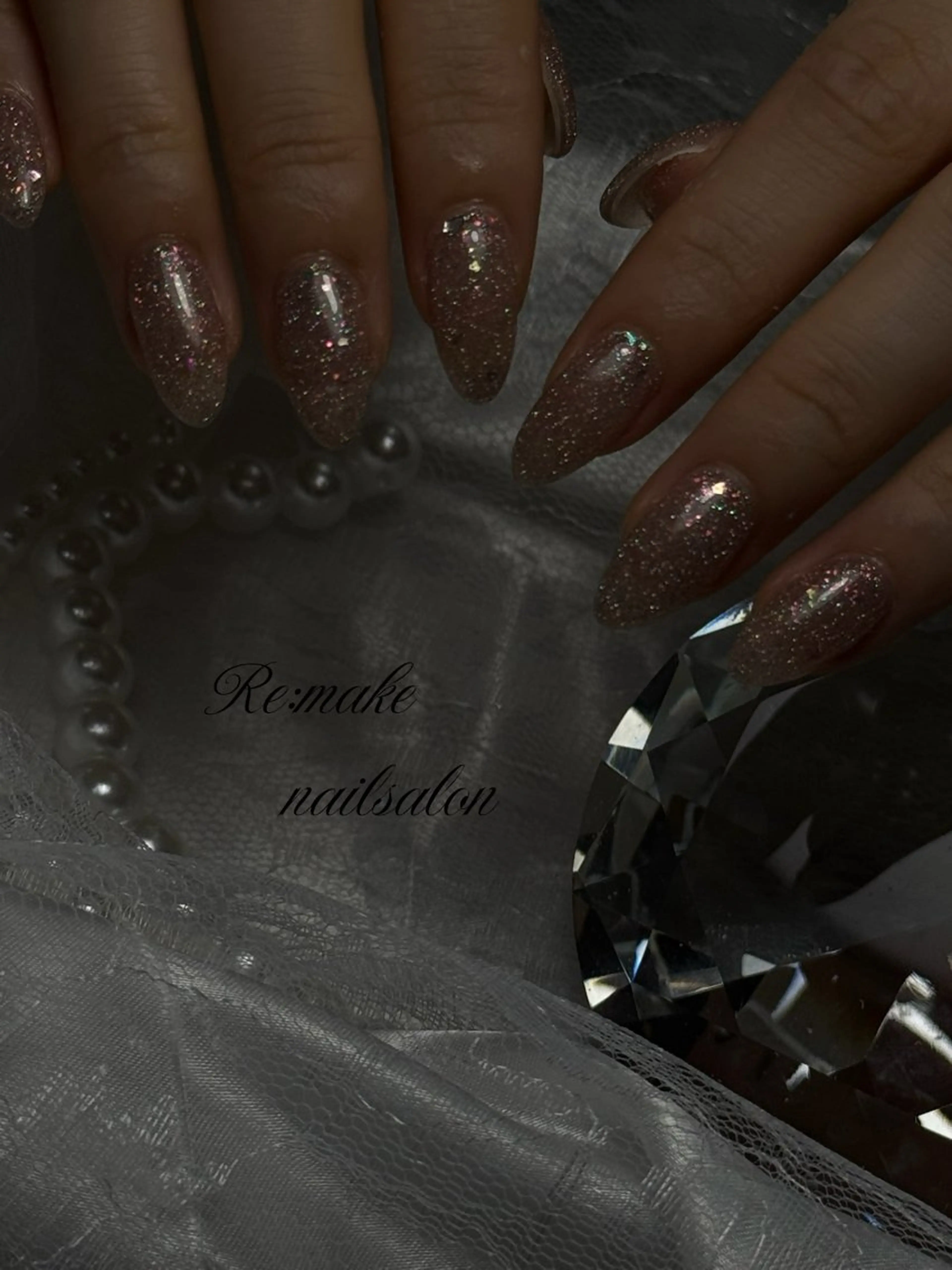 ネイル フラッシュネイル ハンドネイル Suetake Shuriのネイルデザイン