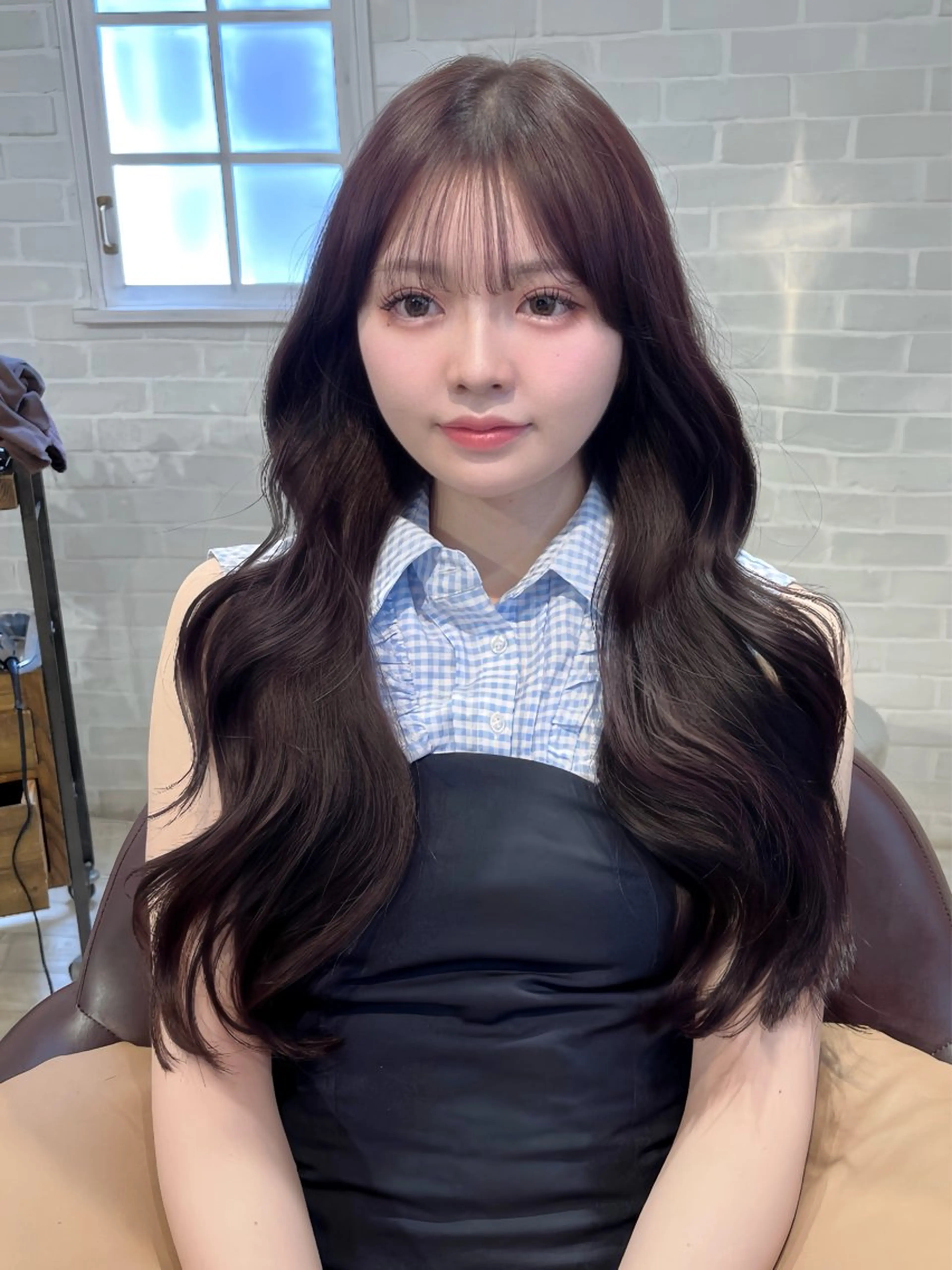 ロング カラー パーマ ヘアアレンジ 透明感カラー グレージュ くびれヘア 韓国風ヘア 似合わせカット カット ヘアカラー トリートメント レイヤーカット ✨️進藤ひかりのヘアスタイル