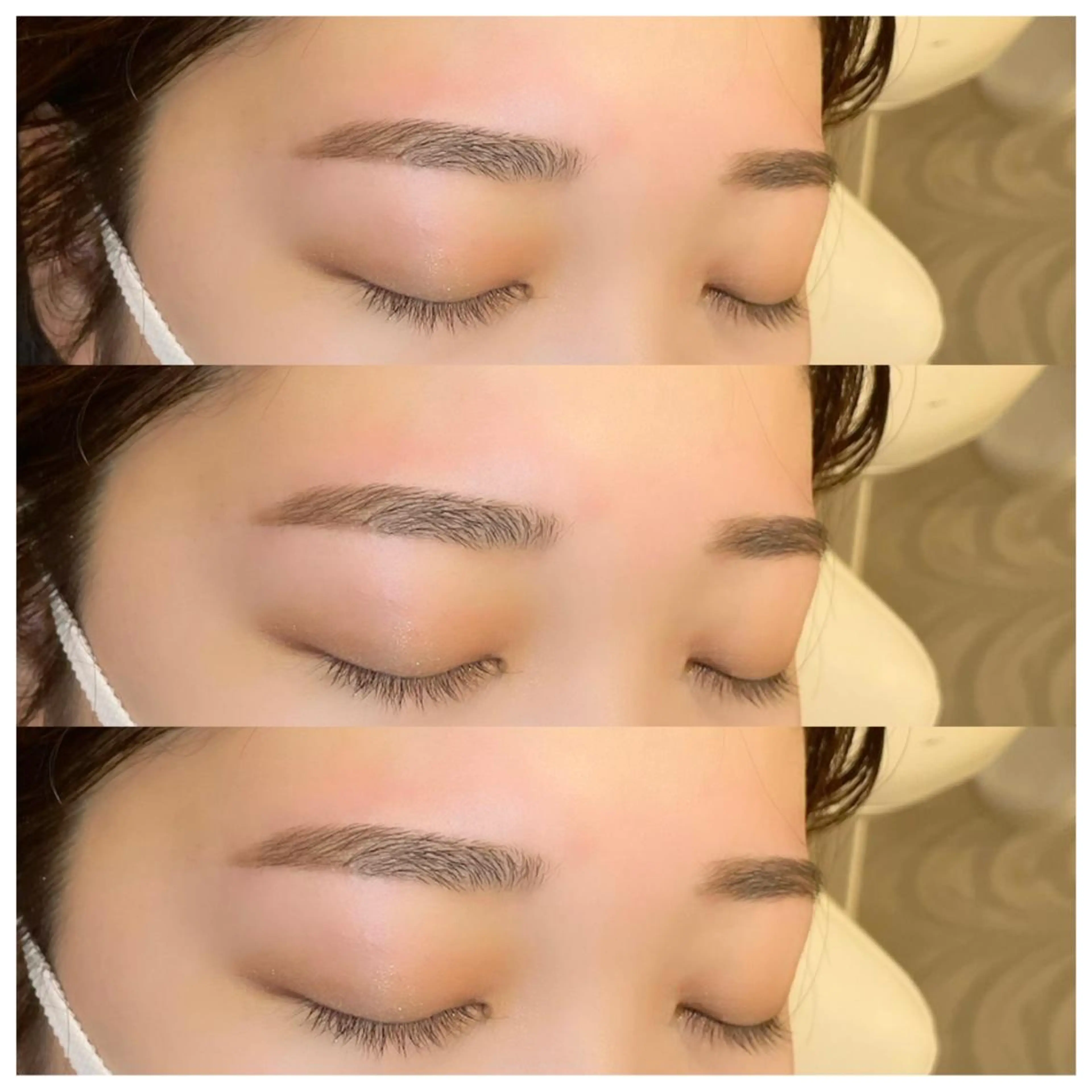 マツエク・マツパ フラットラッシュ ナチュラル パリジェンヌラッシュリフト まつげパーマ 一重×まつ毛パーマ 眉カット その他(アイブロウ) 💕丸島 夏名🐰🍀のマツエク・マツパデザイン