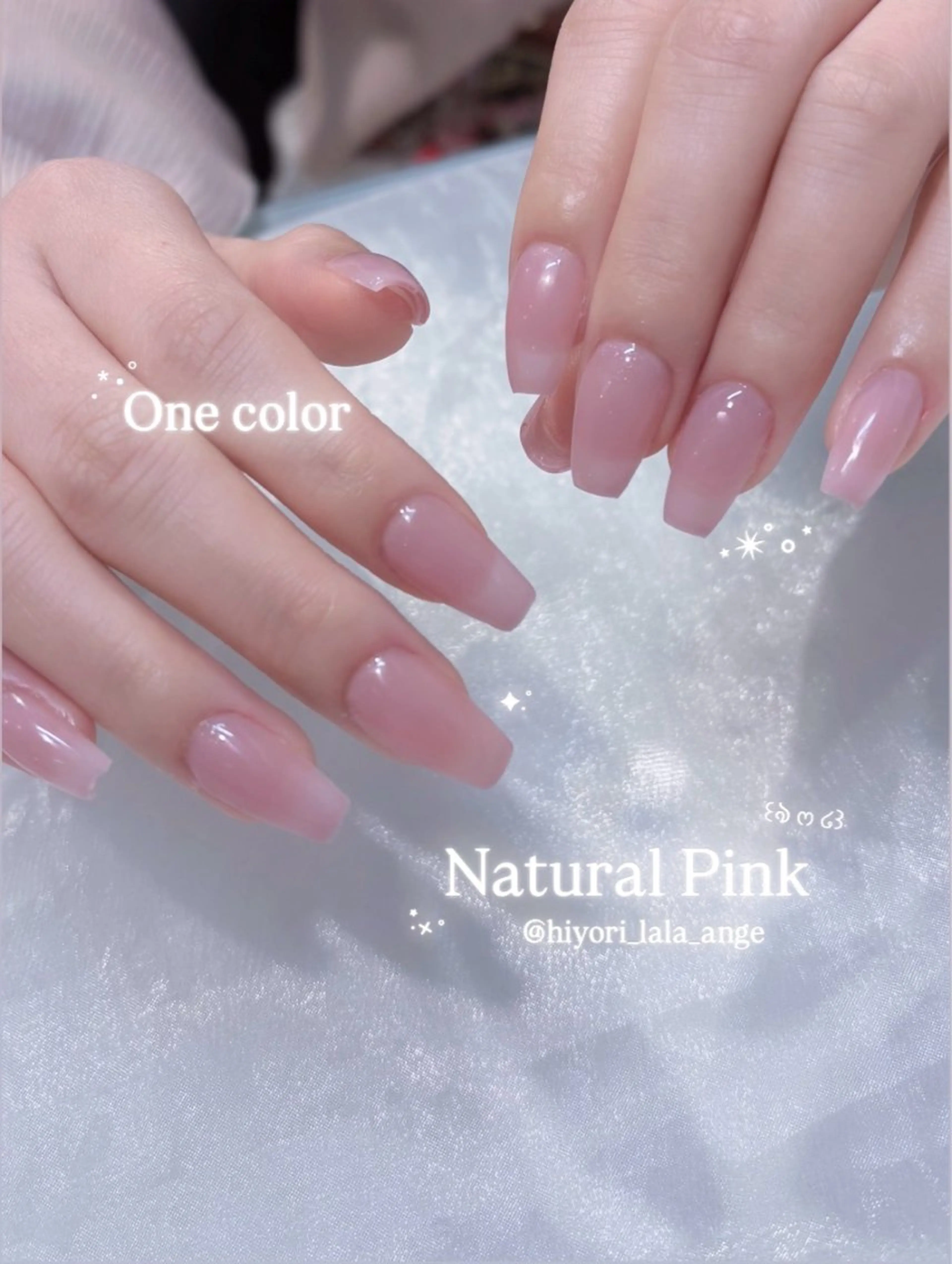 ネイル ワンカラーネイル ハンドネイル 🩷Hiyori 栄駅/韓国ワンホンのネイルデザイン
