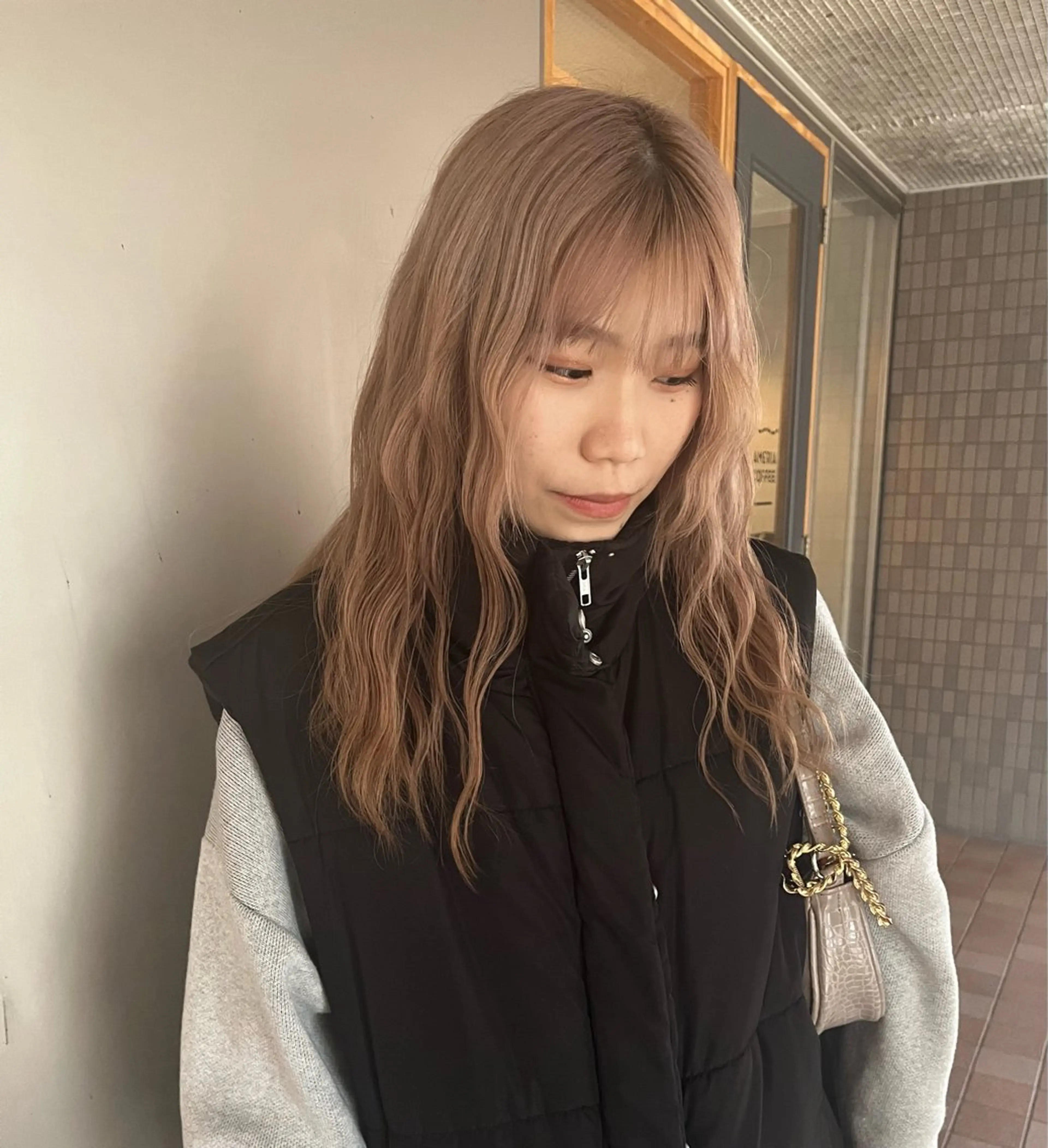 ダブルカラー+1ヶ月持続カシミヤトリートメント🤎🤎の写真