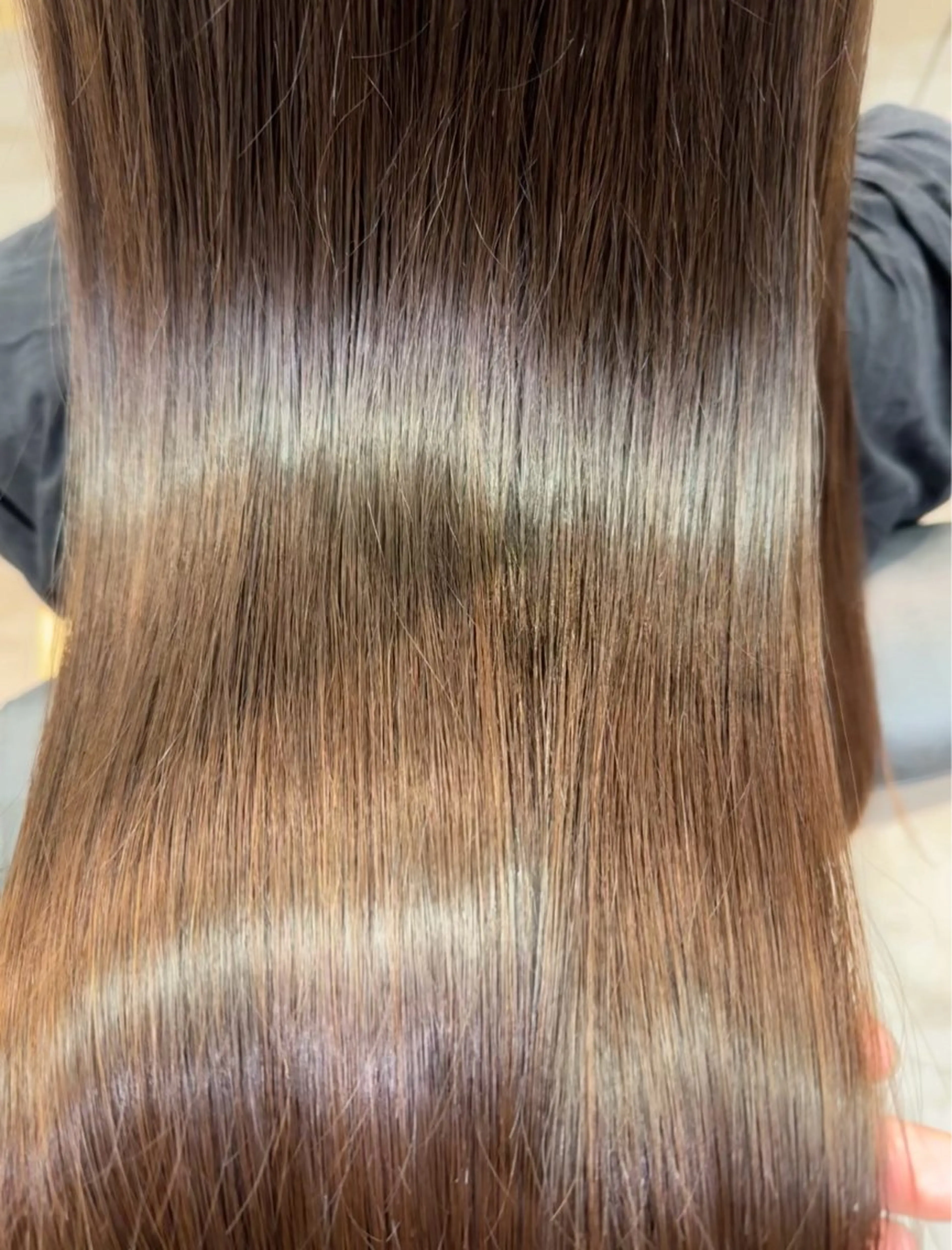 ロング トリートメント 縮毛矯正/艶髪カラー ヘアアレンジ/ひふみのヘアスタイル