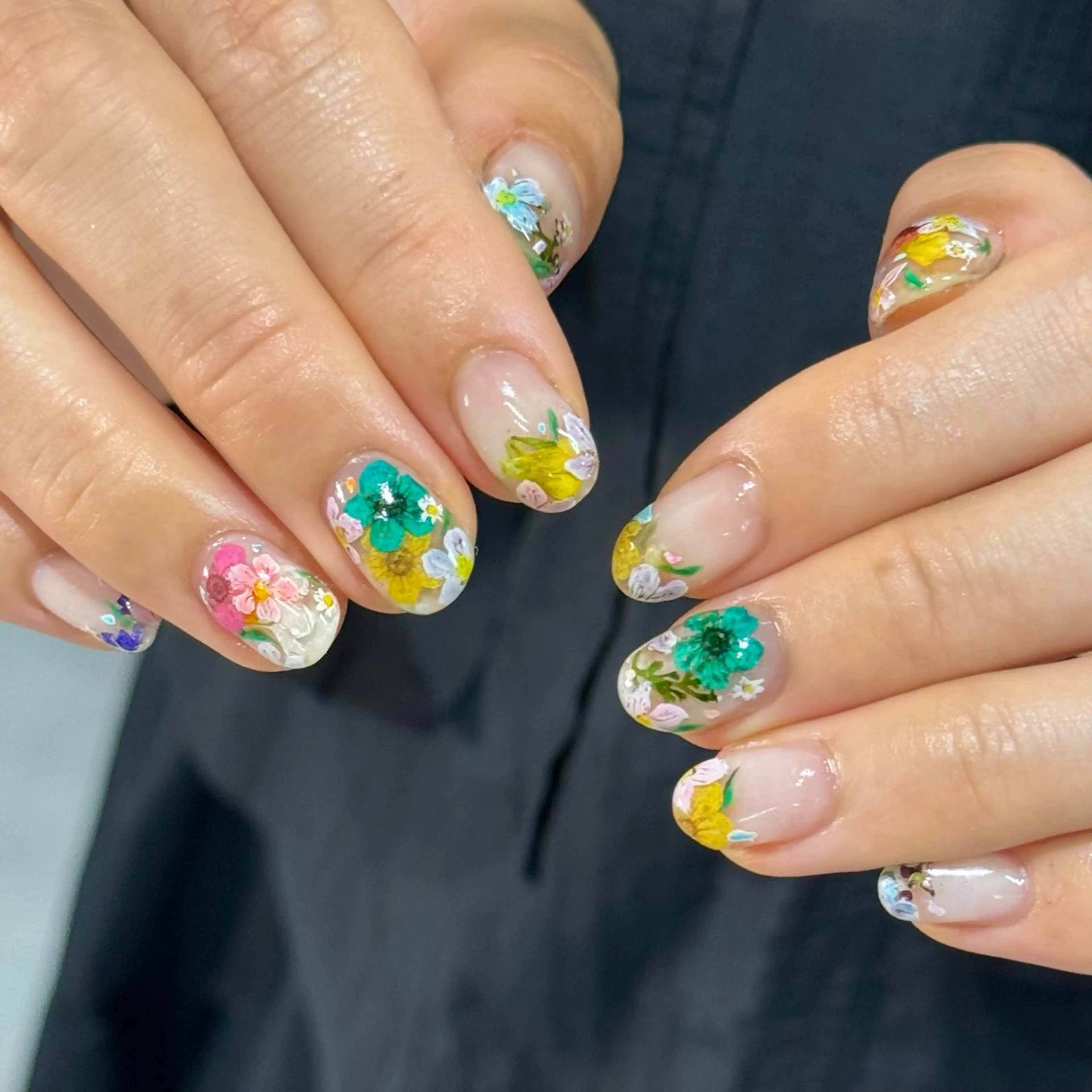 ネイル アートネイル ハンドネイル HARUKA ネイリスト福岡/薬院のネイルデザイン