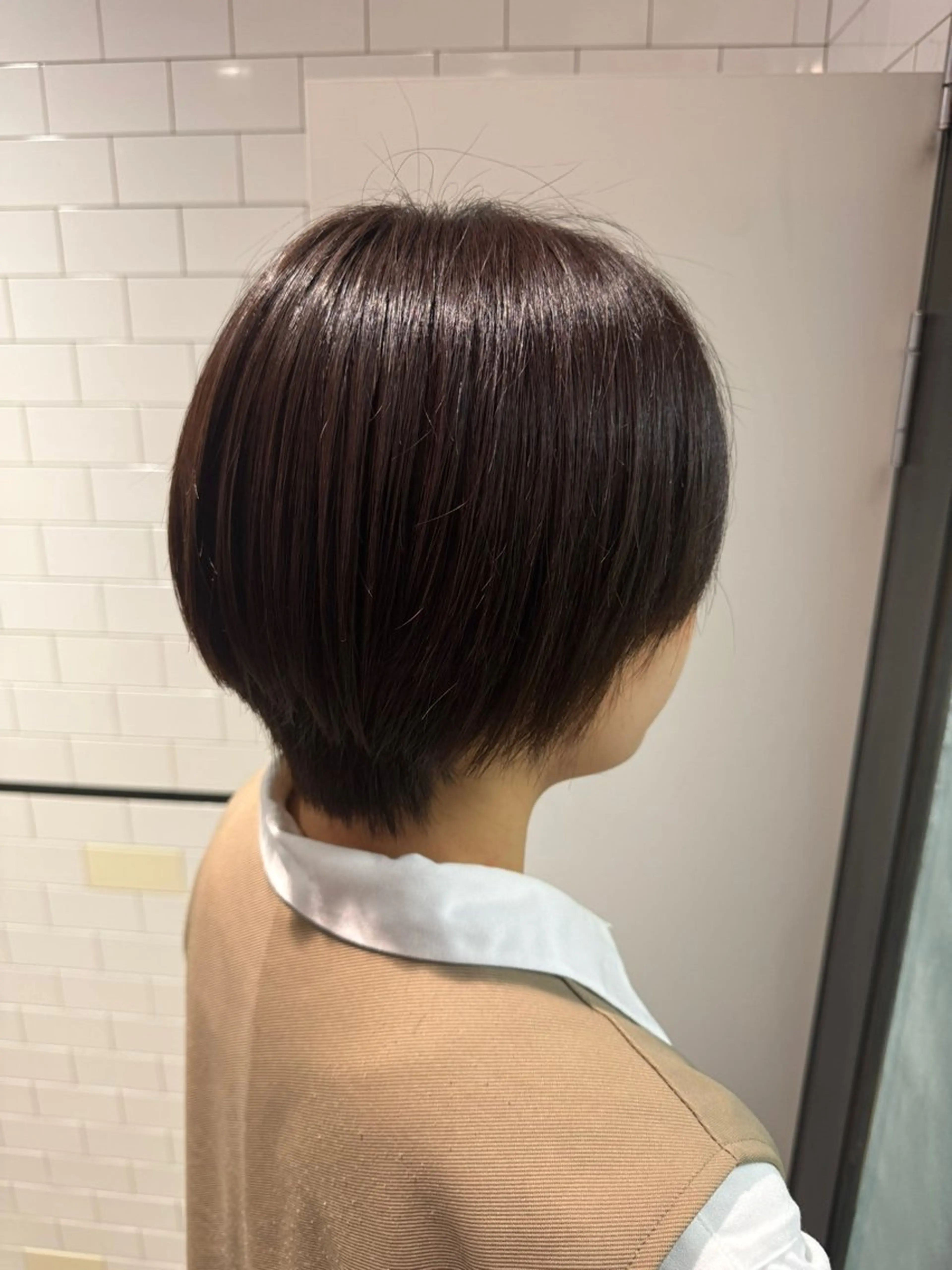 ショート 田村講幸 ALBUMアカデミーのヘアスタイル