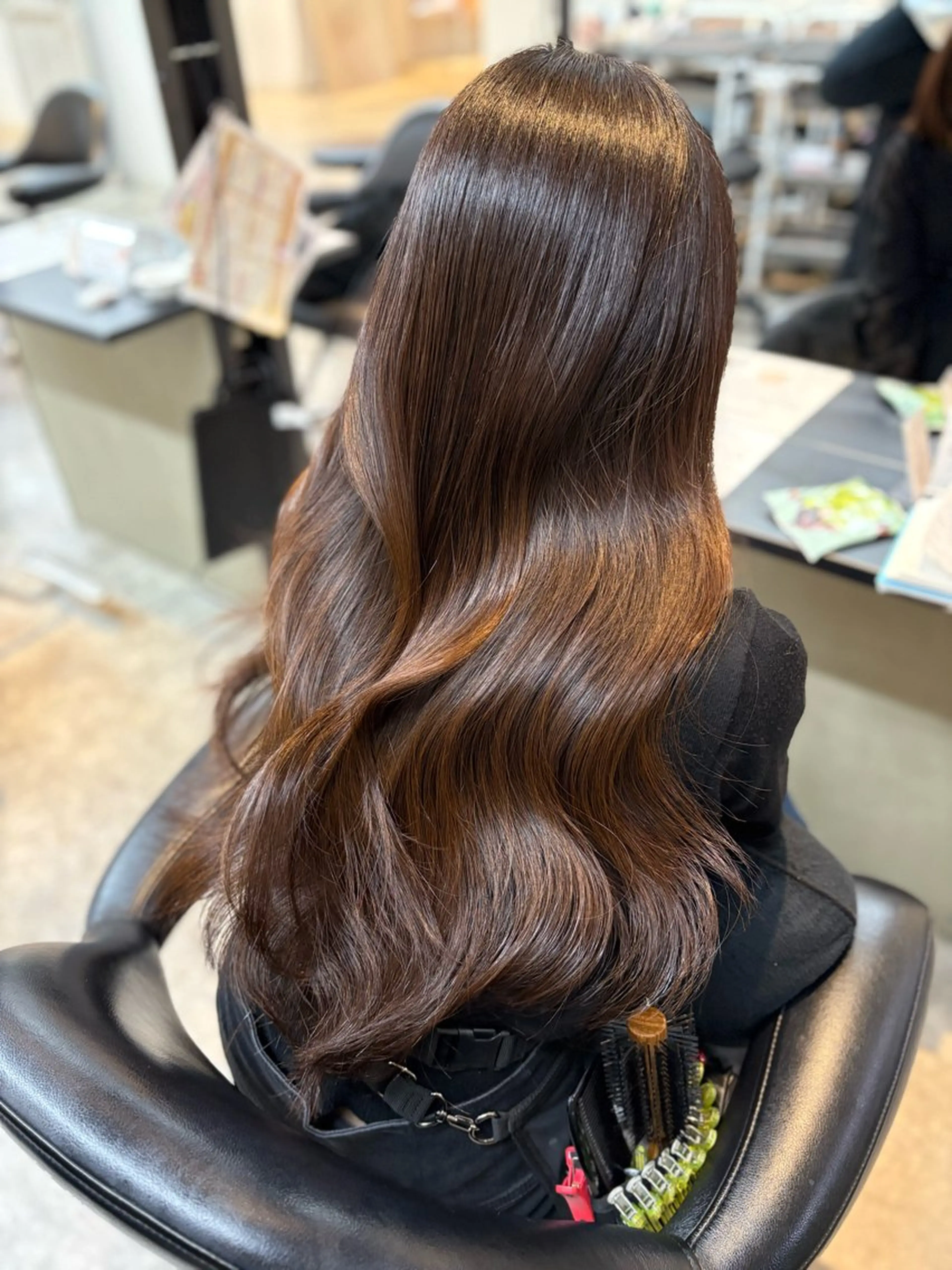ロング カラー 札幌艶髪/透明感 カラー🍓さつき🍓のヘアスタイル