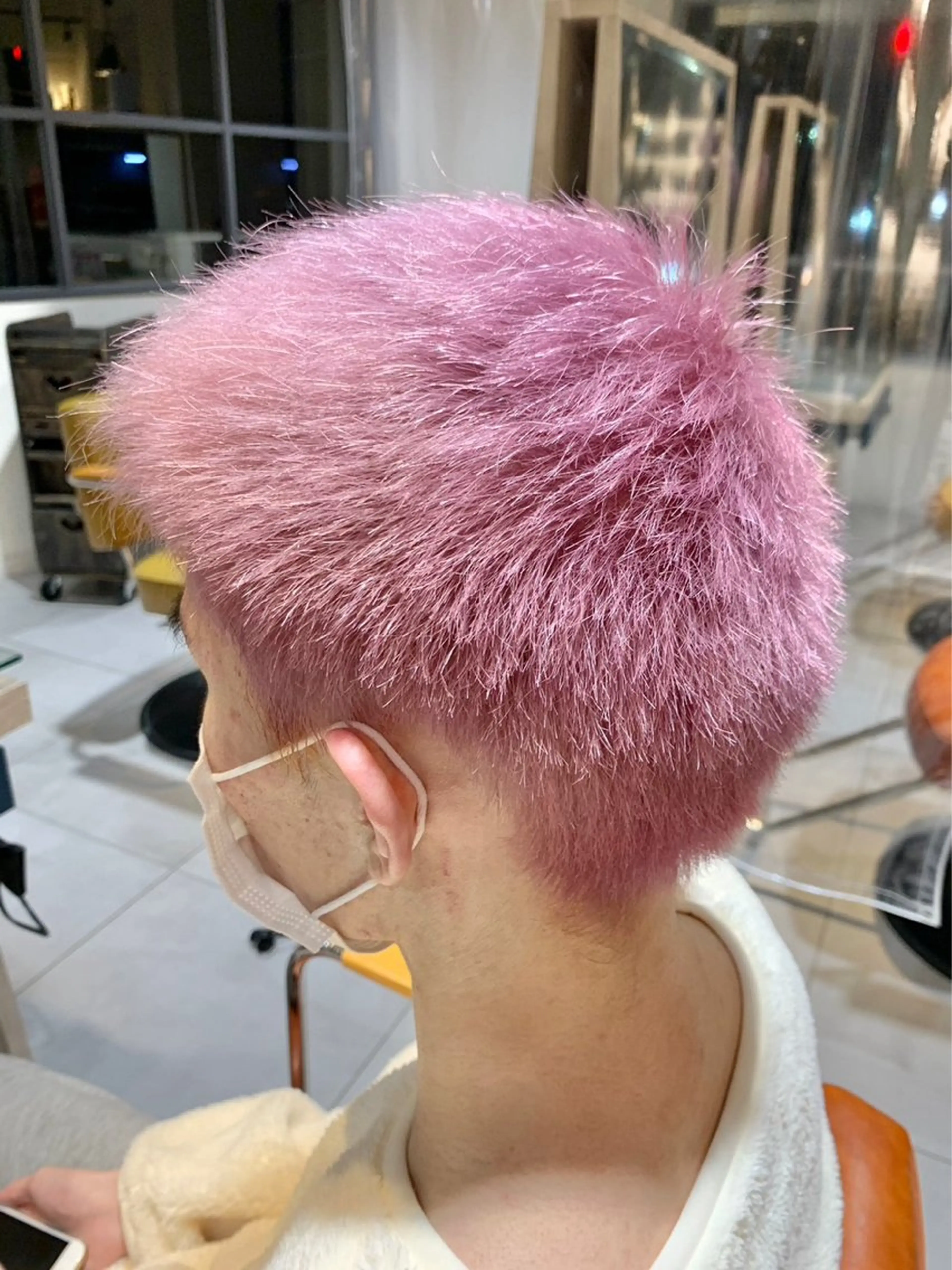 ショート メンズ スパイキーショート ショートヘア メンズカット/センタ ーパート /マミヤのヘアスタイル