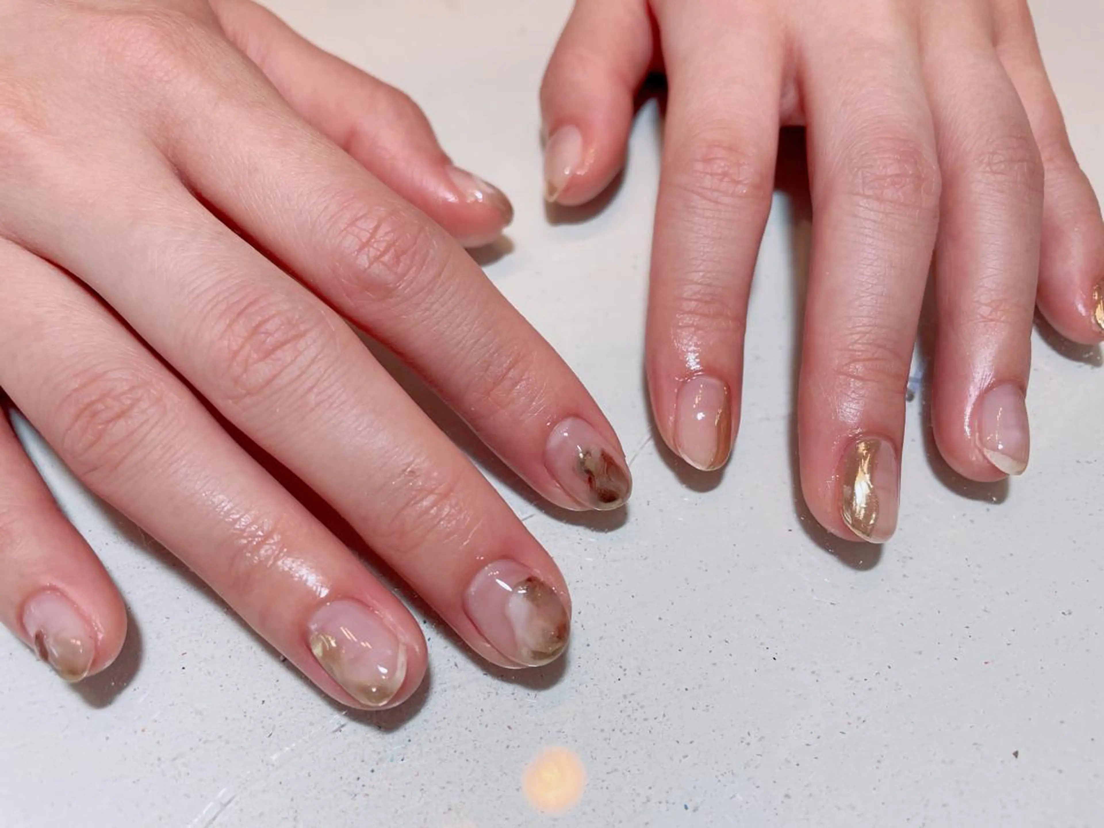 ネイル ジェルネイル マットネイル ミラーネイル ニュアンスネイル オフィスネイル ハンドネイル nail salon ラピスラズリのネイルデザイン