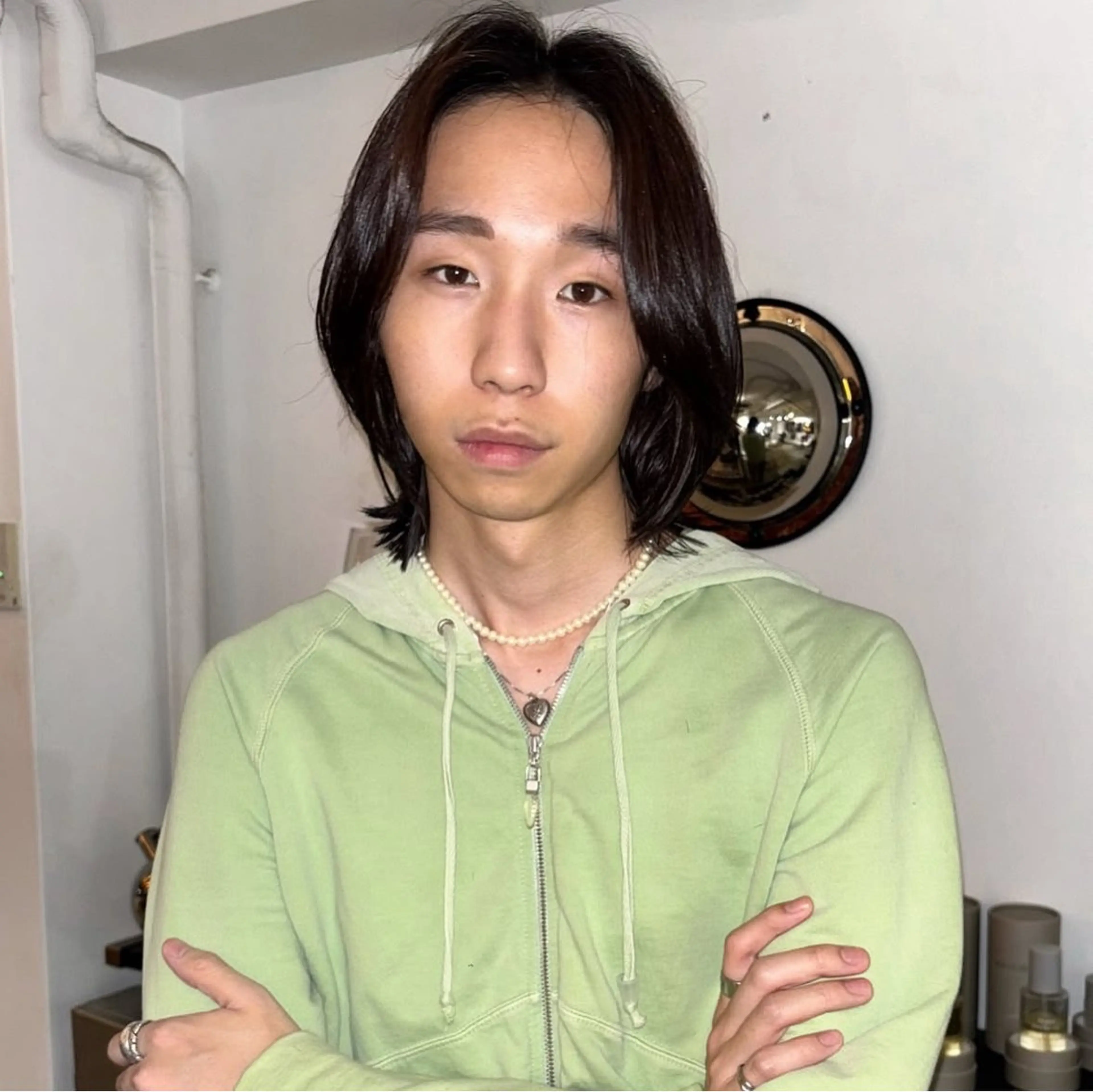 ミディアム メンズ hair salon　丹tan所属・Rena✴︎トレンド ×スタンダードMIXのヘアスタイル