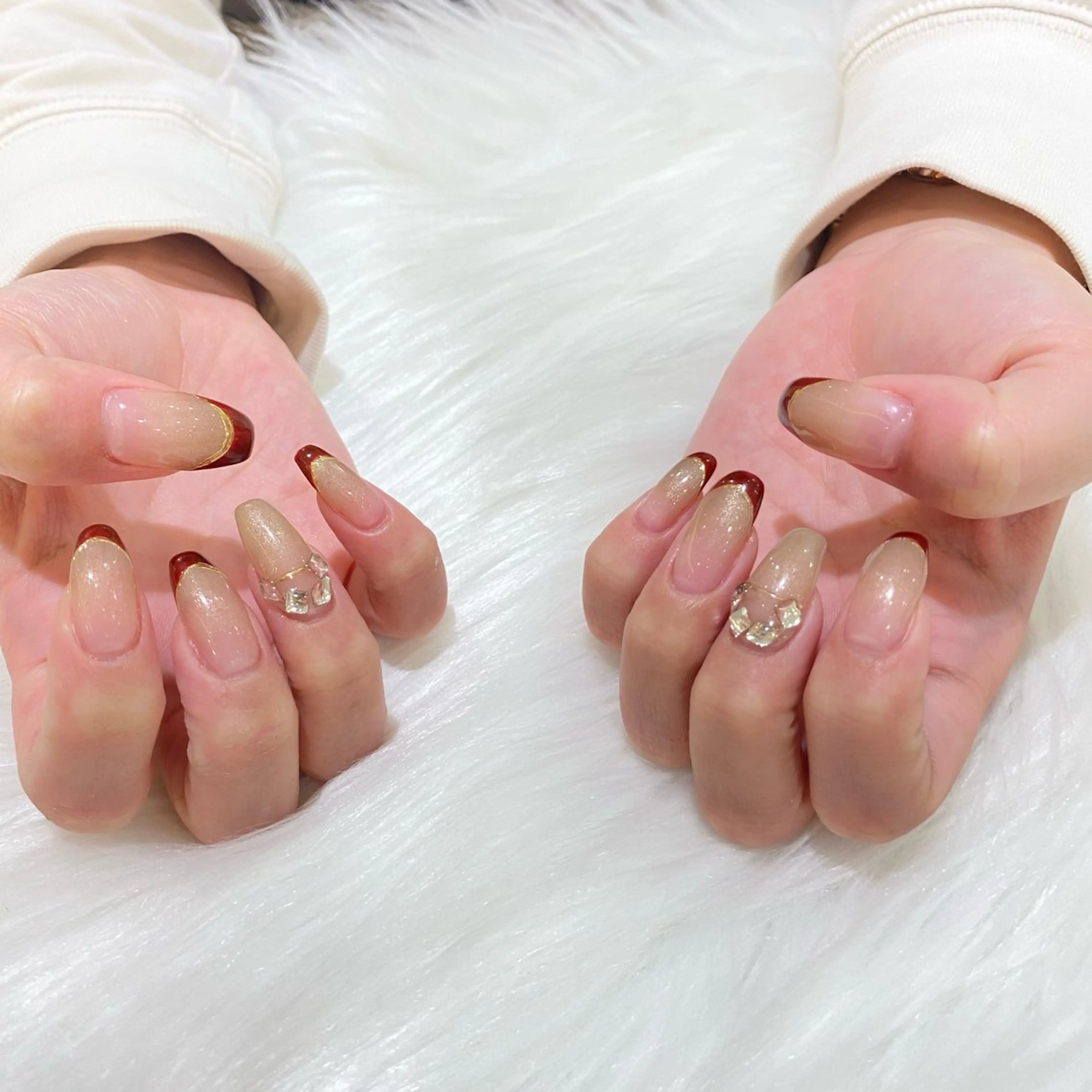 ネイル ハンドネイル 🥀たなか れね🍋のマツエク・マツパデザイン