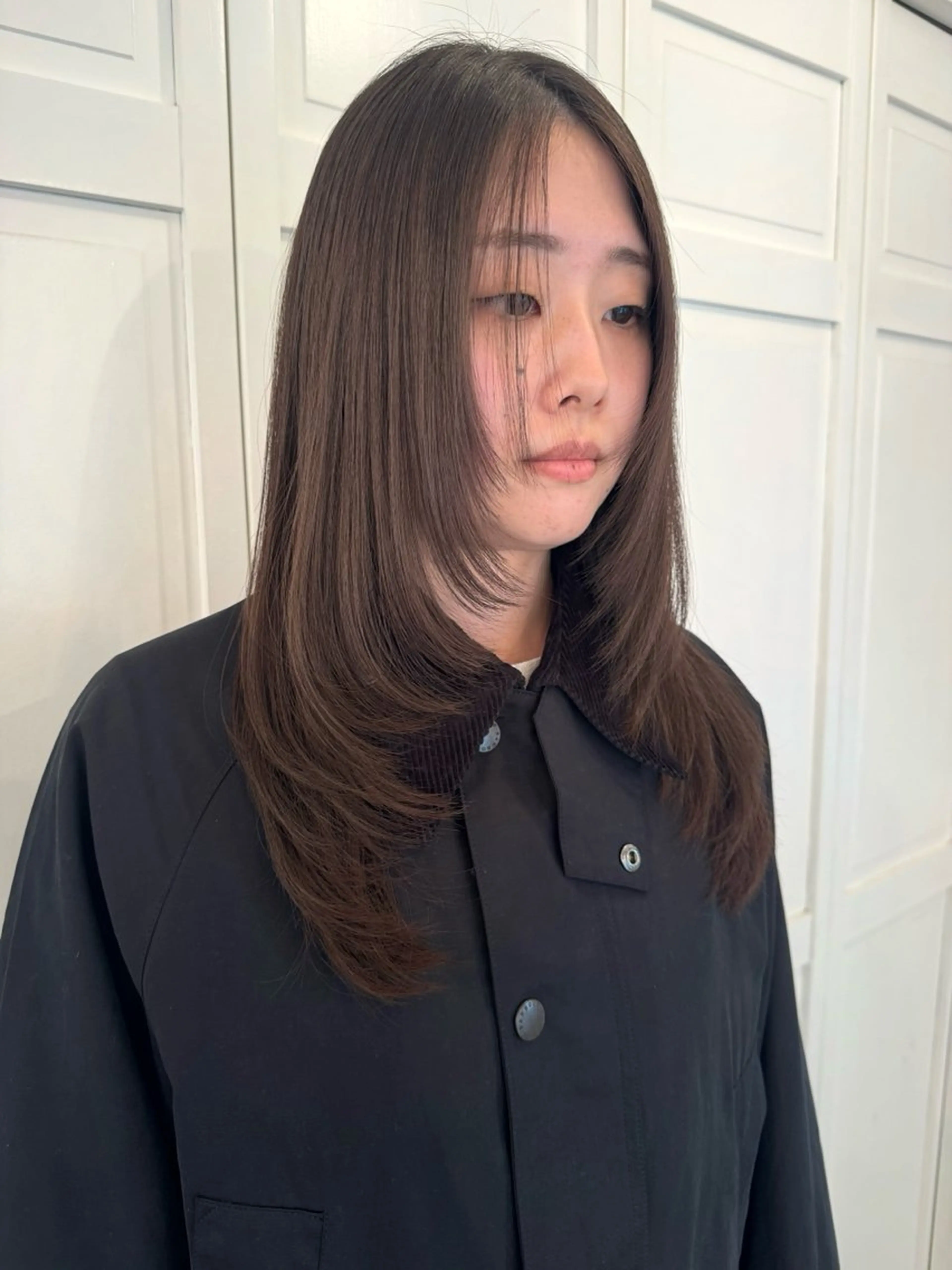 カラー カット ヘアカラー ブリーチカラー🎀 韓国風/寺門美優のヘアスタイル