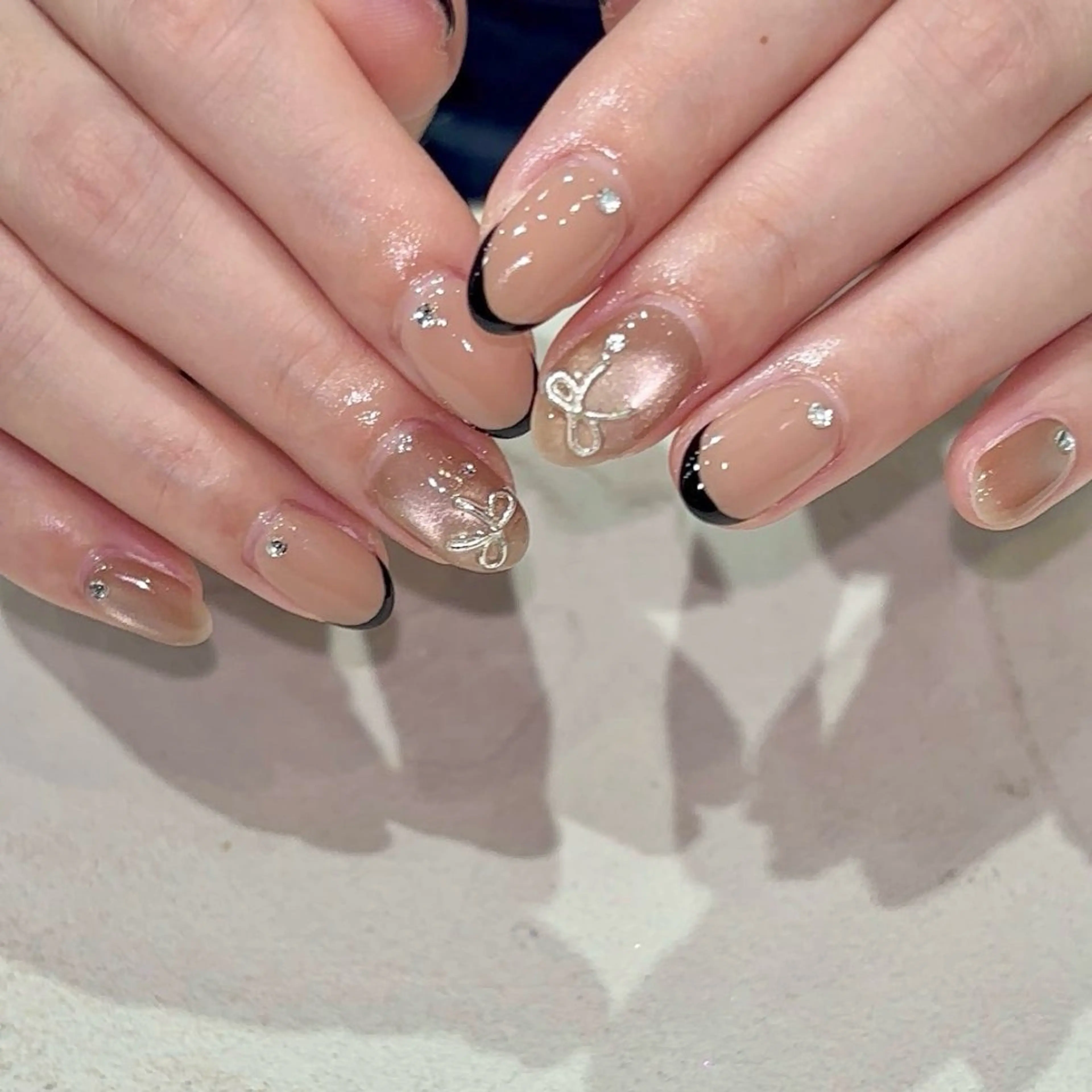 【オフあり】ハンド💅定額デザイン¥6830​〜​7830［パラジェル変更可/溝の口］の写真