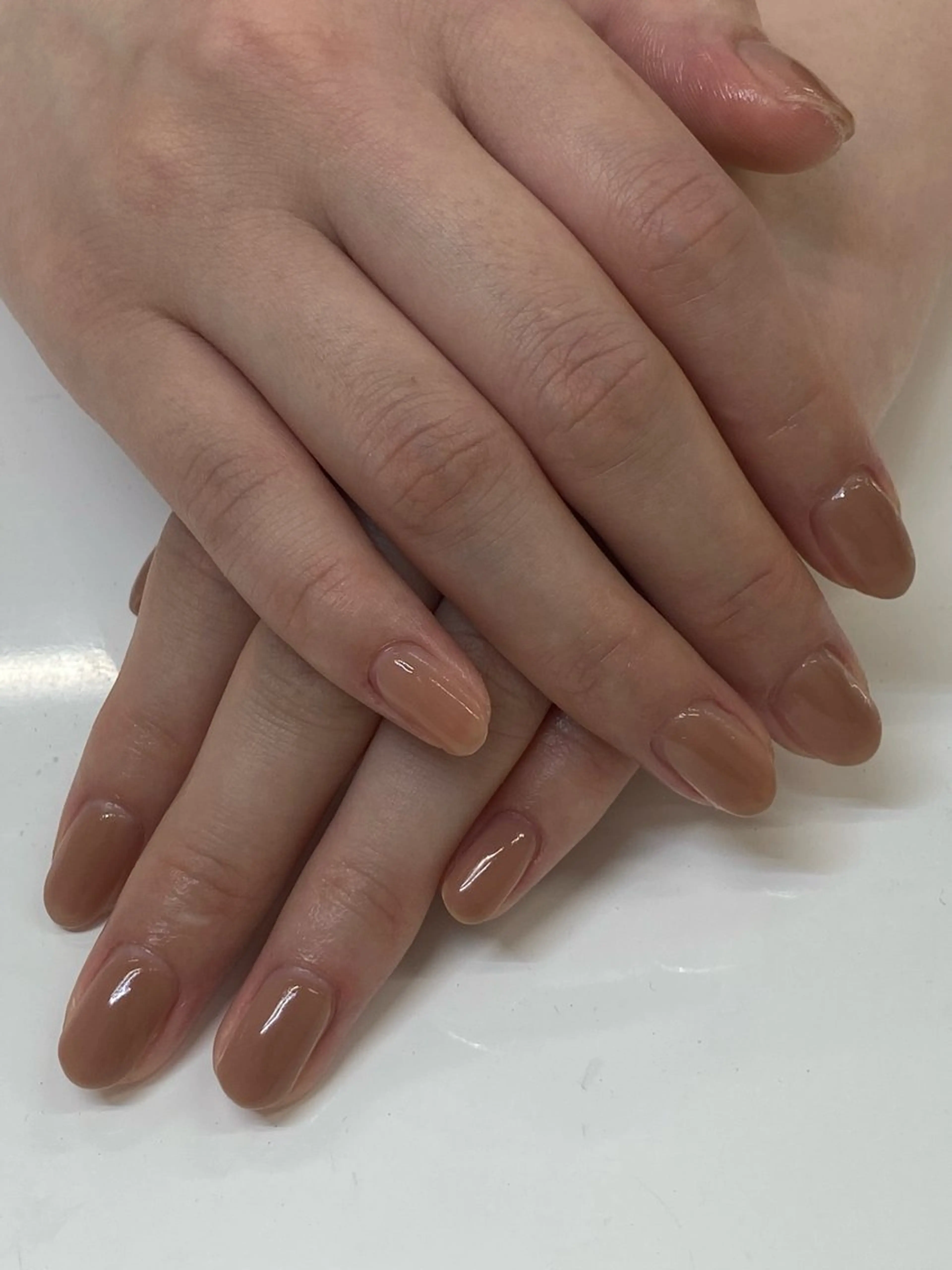 ネイル ワンカラーネイル ハンドネイル Total beauty salon Laki所属・Laki Meiのネイルデザイン