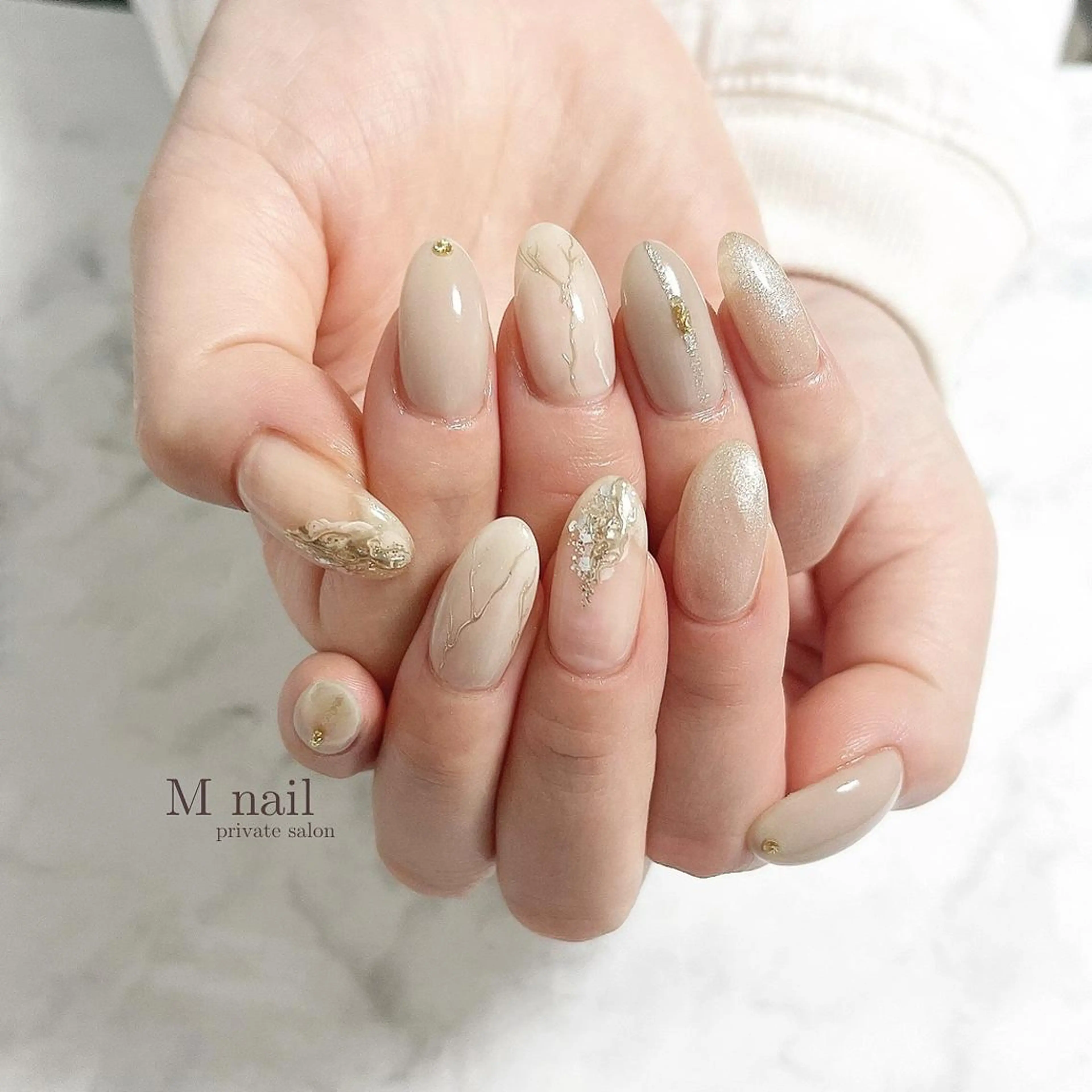 ネイル ハンドネイル M　nail所属・M nailのネイルデザイン