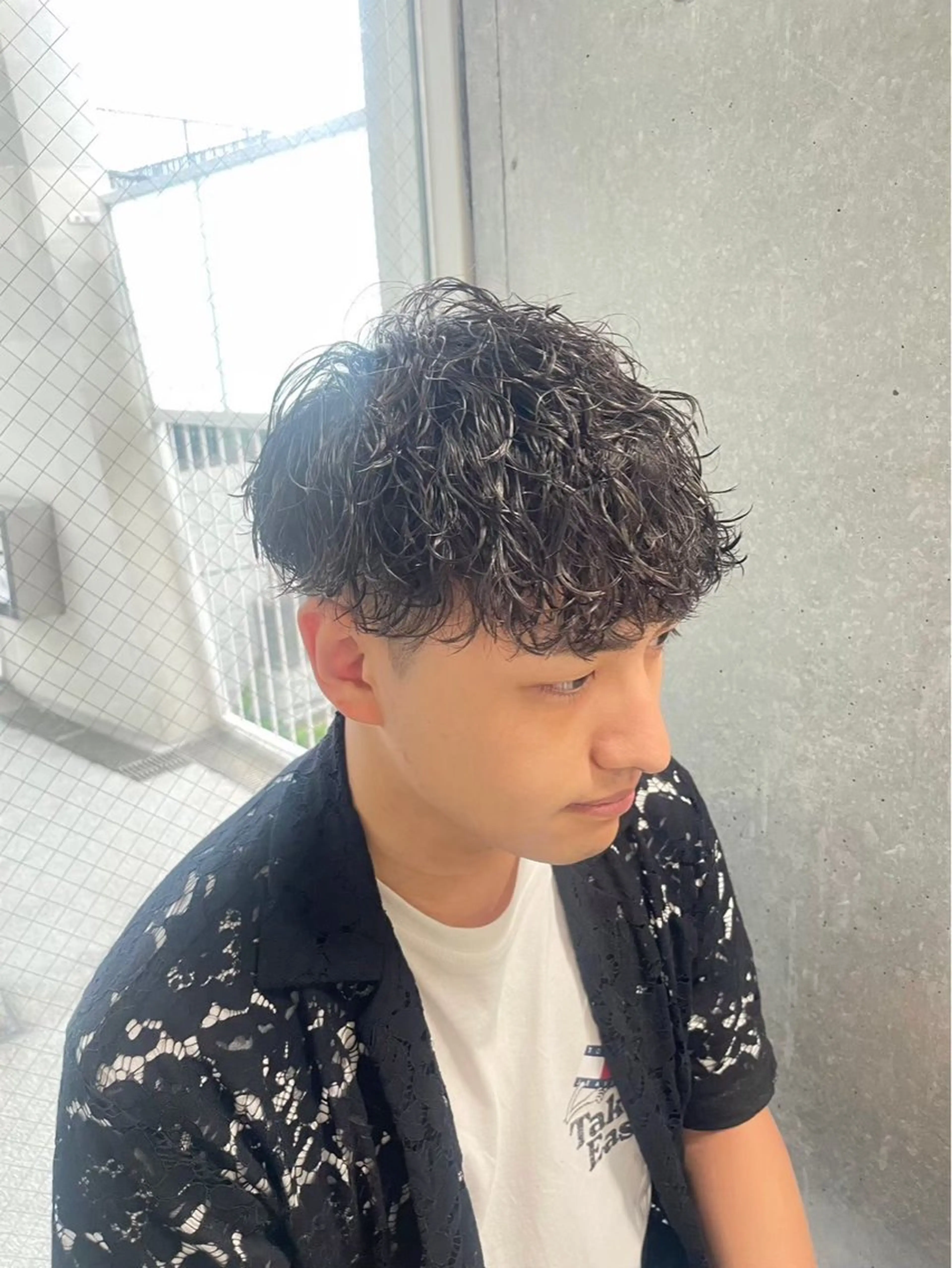 メンズ 甘ふわgirly🎀 ハイトーン🤍Ramのヘアスタイル