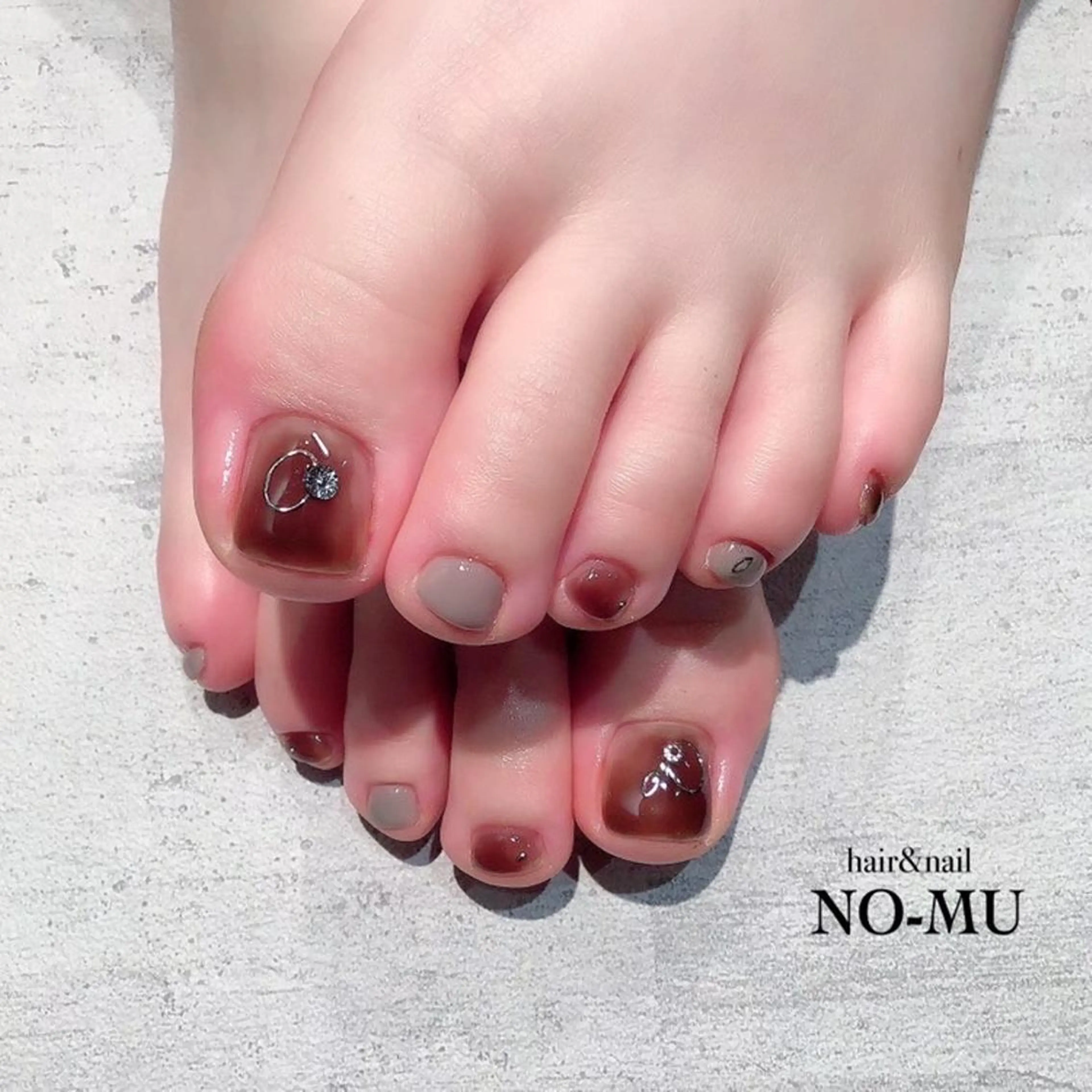 ネイル フットネイル hair＆nail NO-MU所属・hair＆nail NO-MUのネイルデザイン