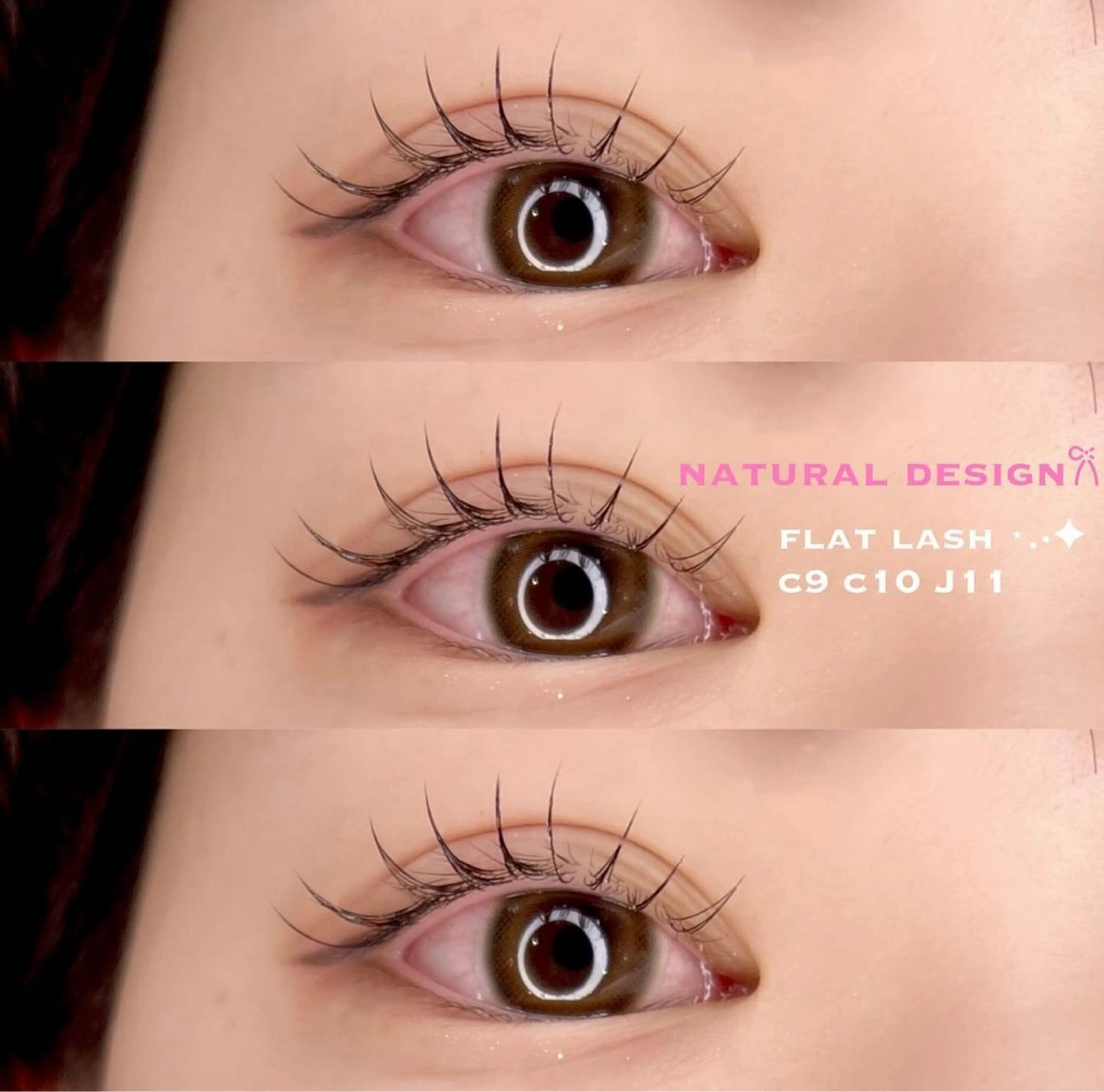 フラットラッシュ100本🌸の写真