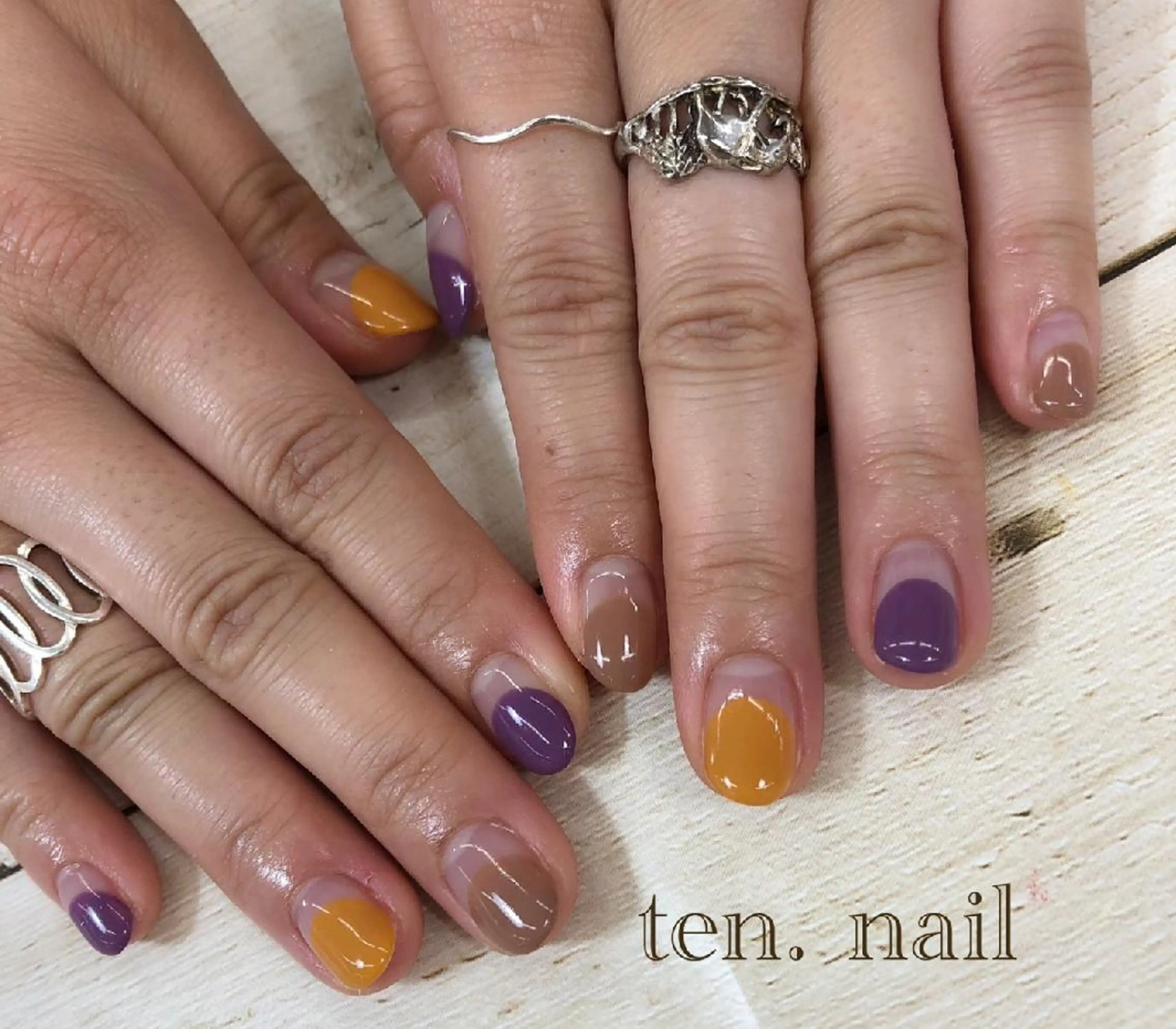 ネイル フレンチネイル ten.nail所属・ten. nailのネイルデザイン