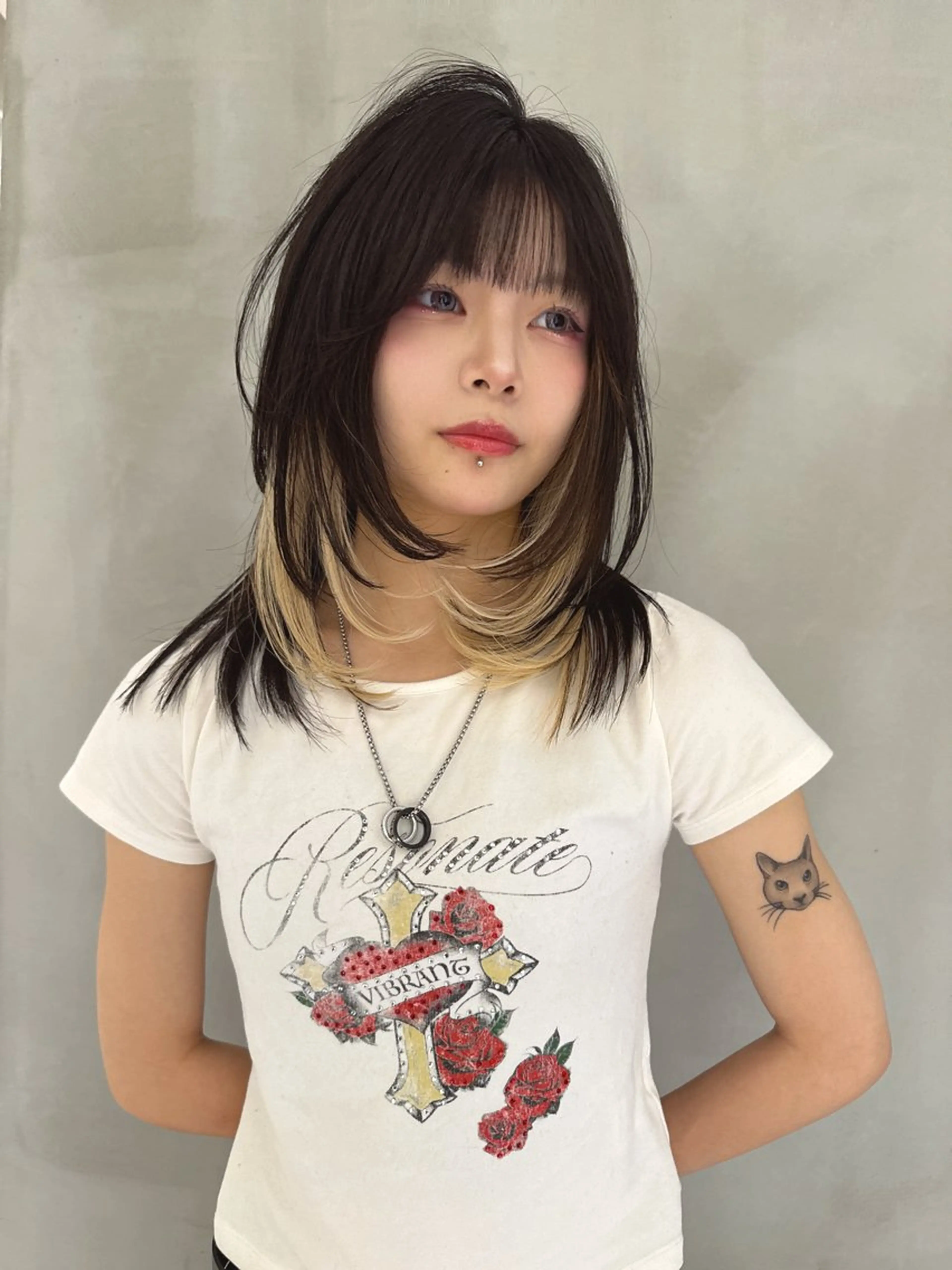 【レイヤーカット練習モデル】【⚠️土曜日20時～限定】ロングレイヤー、ミディアムレイヤー切らせて頂ける方限定‼️の写真