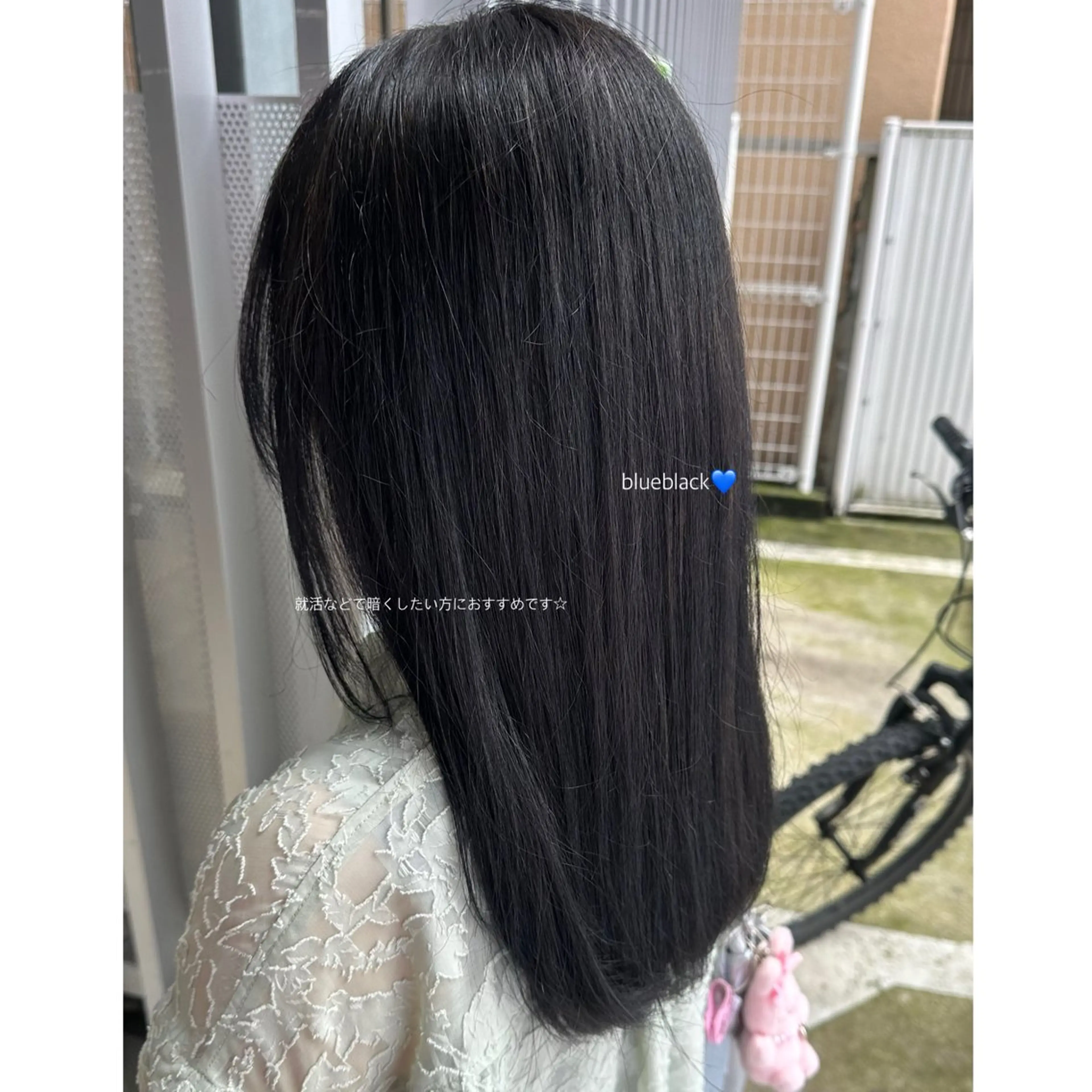就活・暗染に💇🏻‍♀️🖤ブルーブラックはこちらから💙✨の写真