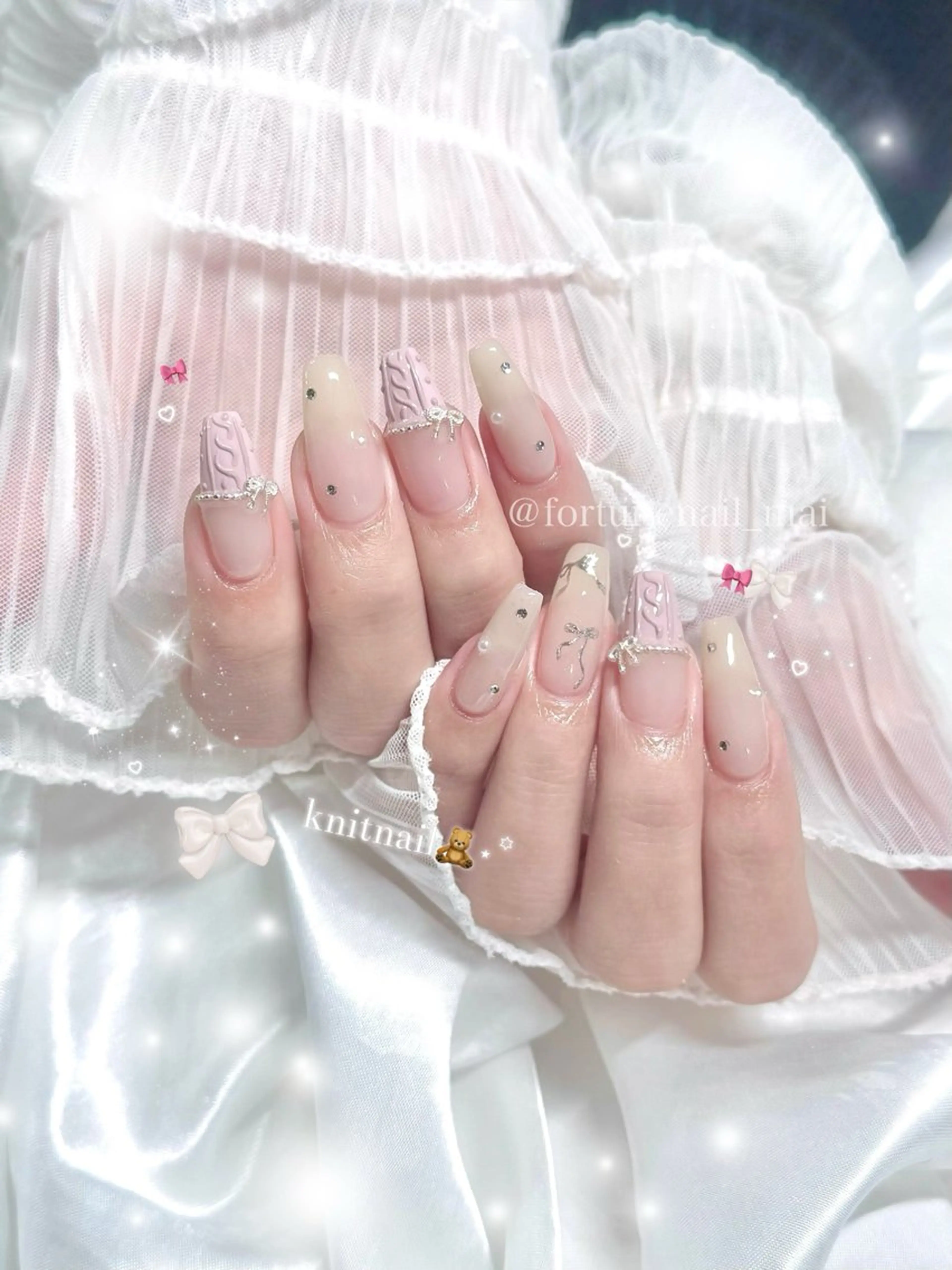 ネイル ハンドネイル 🎀Mai 🎀2/22空✩.*のネイルデザイン