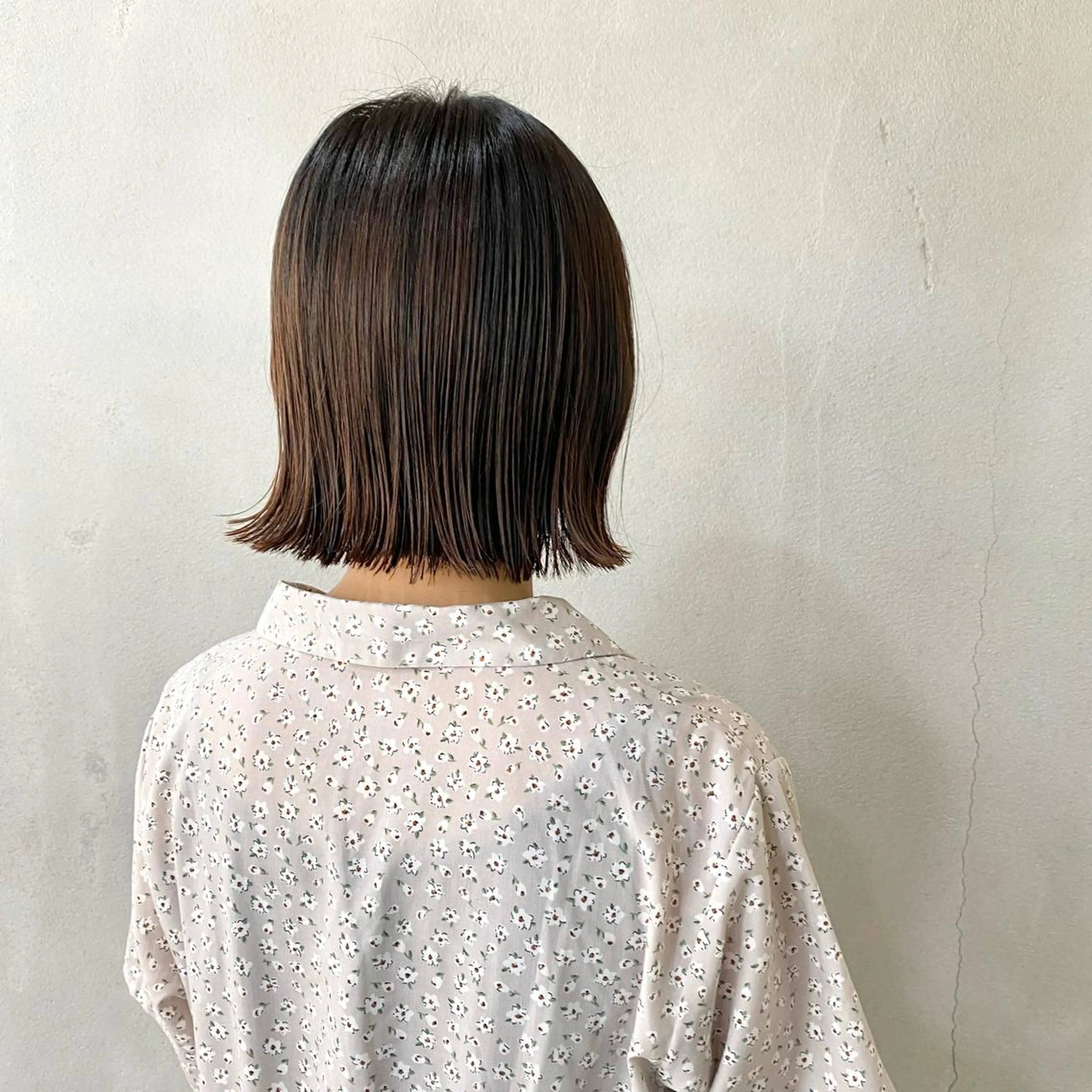 ショート カラー ボブ ボブ/パーマ ミヒラケイタのヘアスタイル