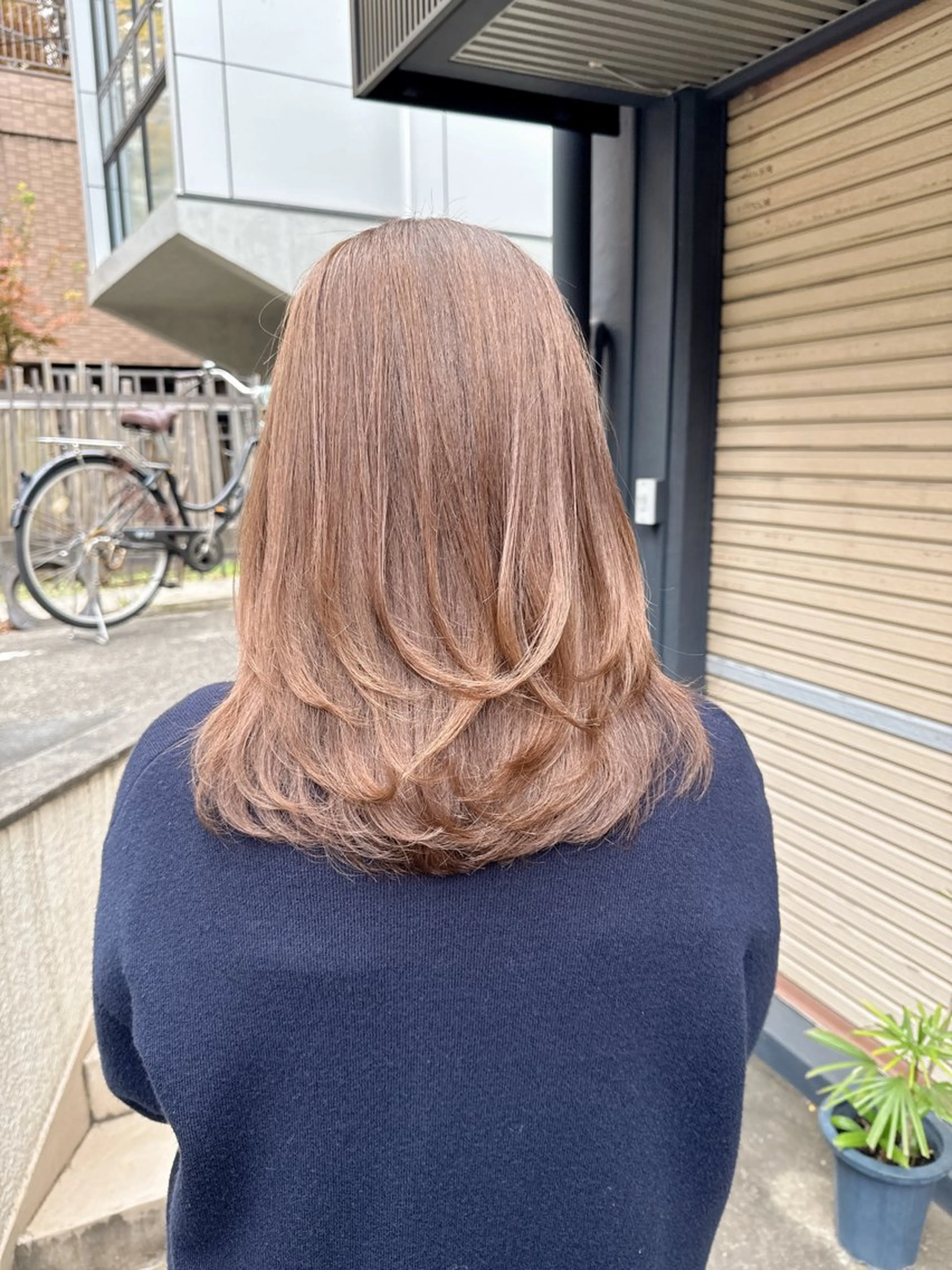 セミロング カラー かりん 🤍のヘアスタイル