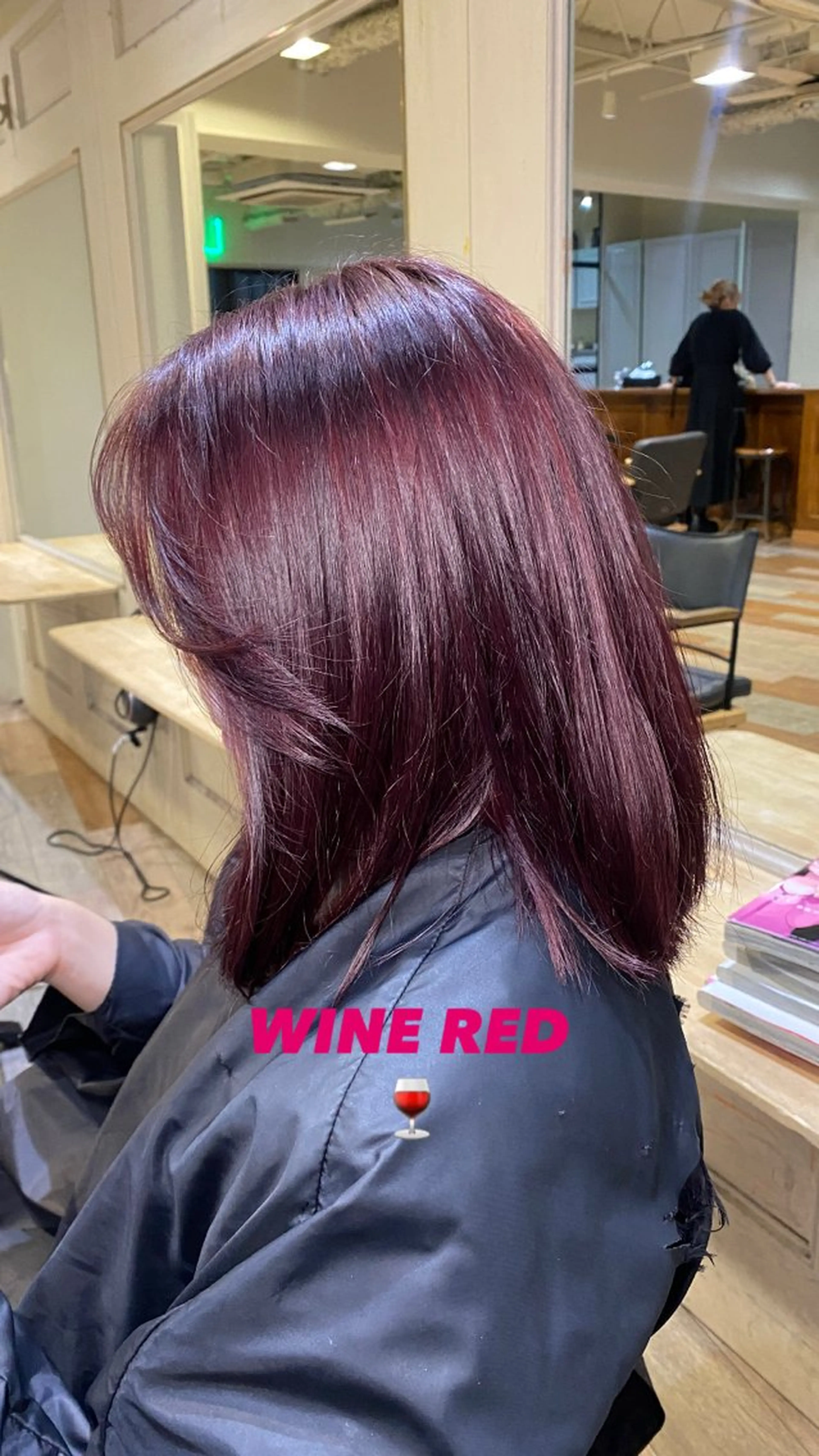 ミディアム カラー ブリーチ ケアブリーチ レッドカラー ヘアカラー トリートメント メンズカット/パーマ 艶カラーTAIGA︎のヘアスタイル