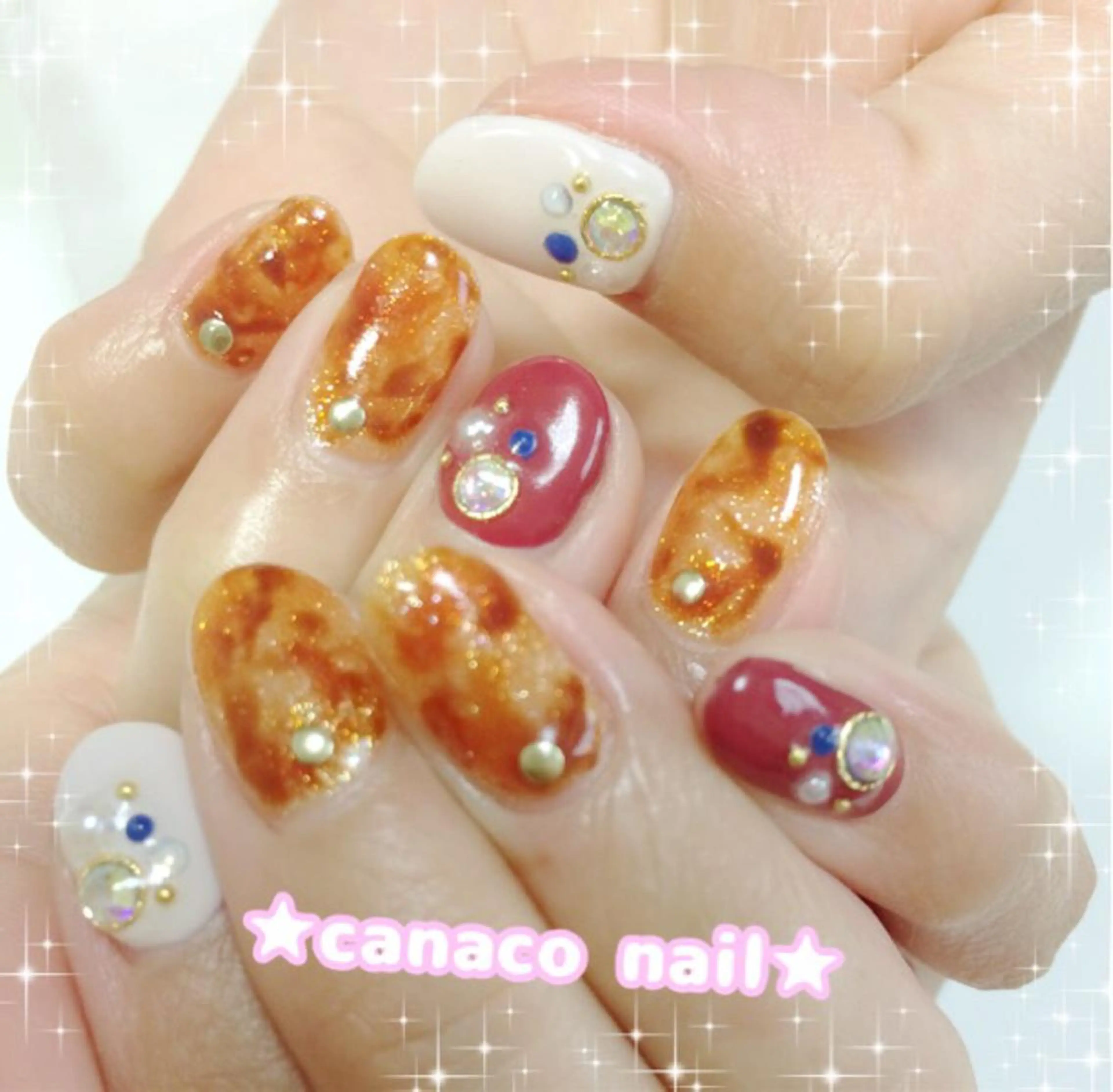 ネイル アートネイル Felice所属・ベテランネイル cnc  nailのネイルデザイン