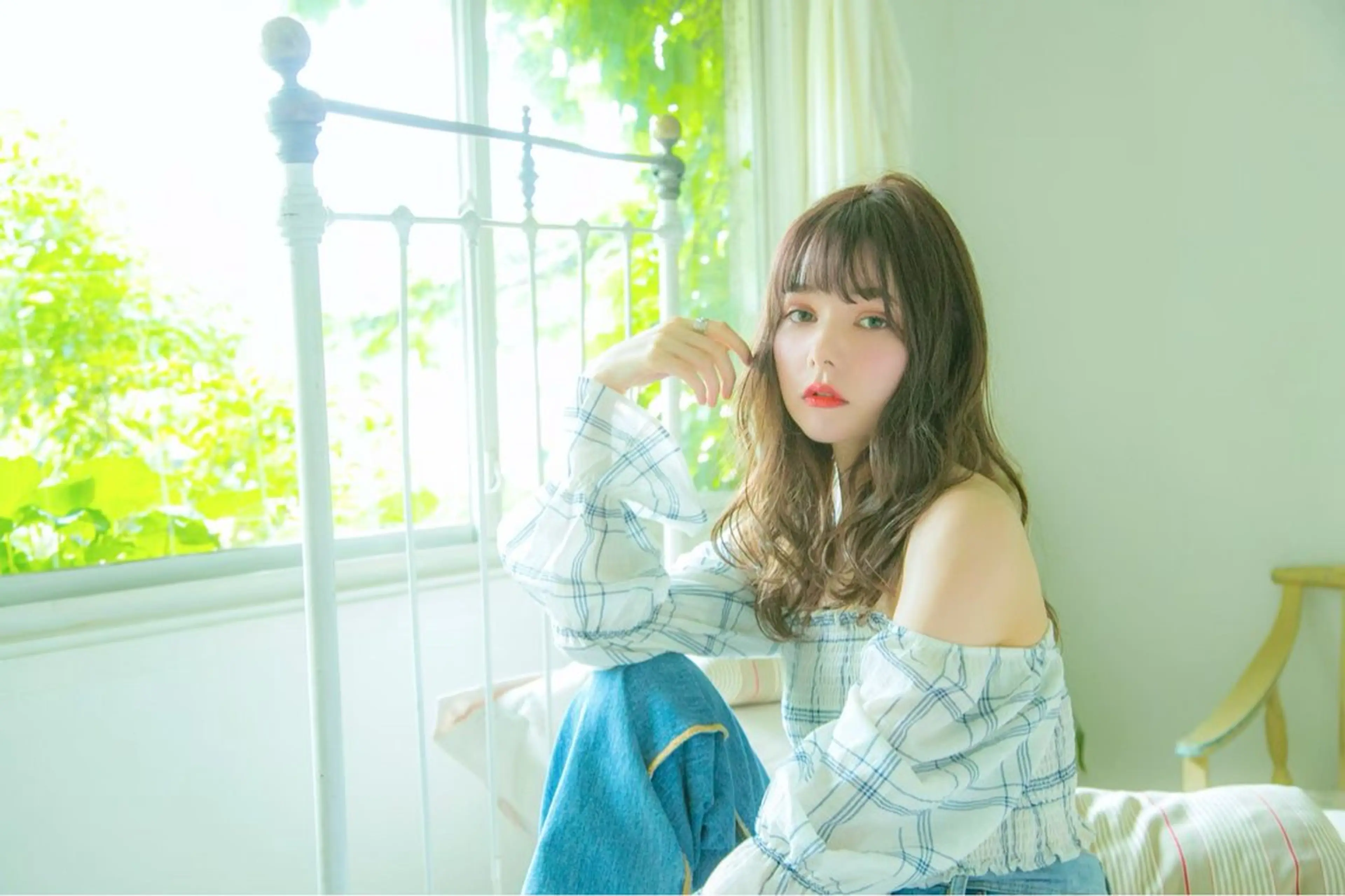 ロング カラー ベージュカラー ブリーチ ブリーチなしカラー レイヤー/艶髪/ 髪質改善/YUYAのヘアスタイル