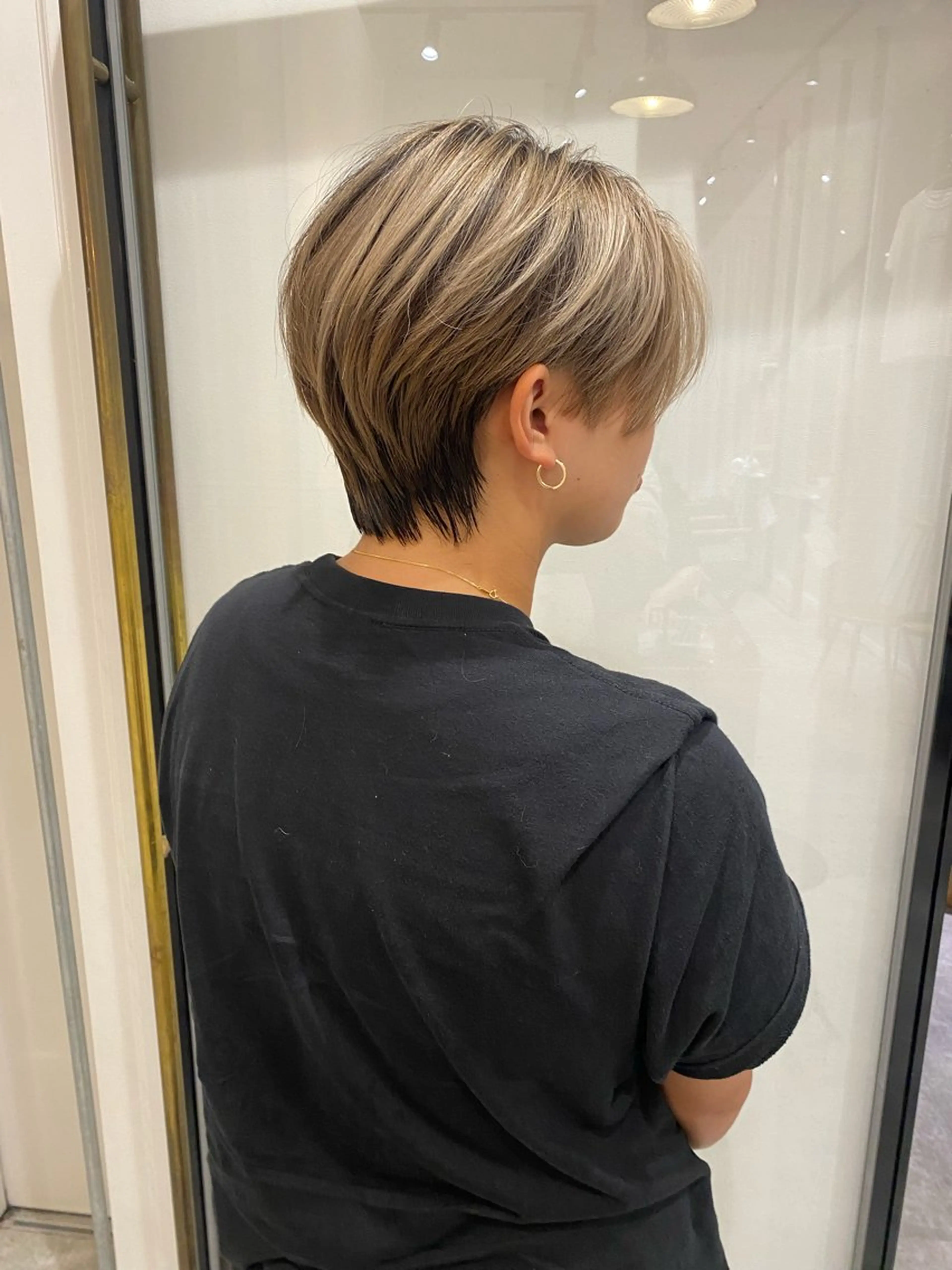 ショート くびれヘア ショートヘア keshiki大名所属・Keshiki大名 安部 真輝のヘアスタイル