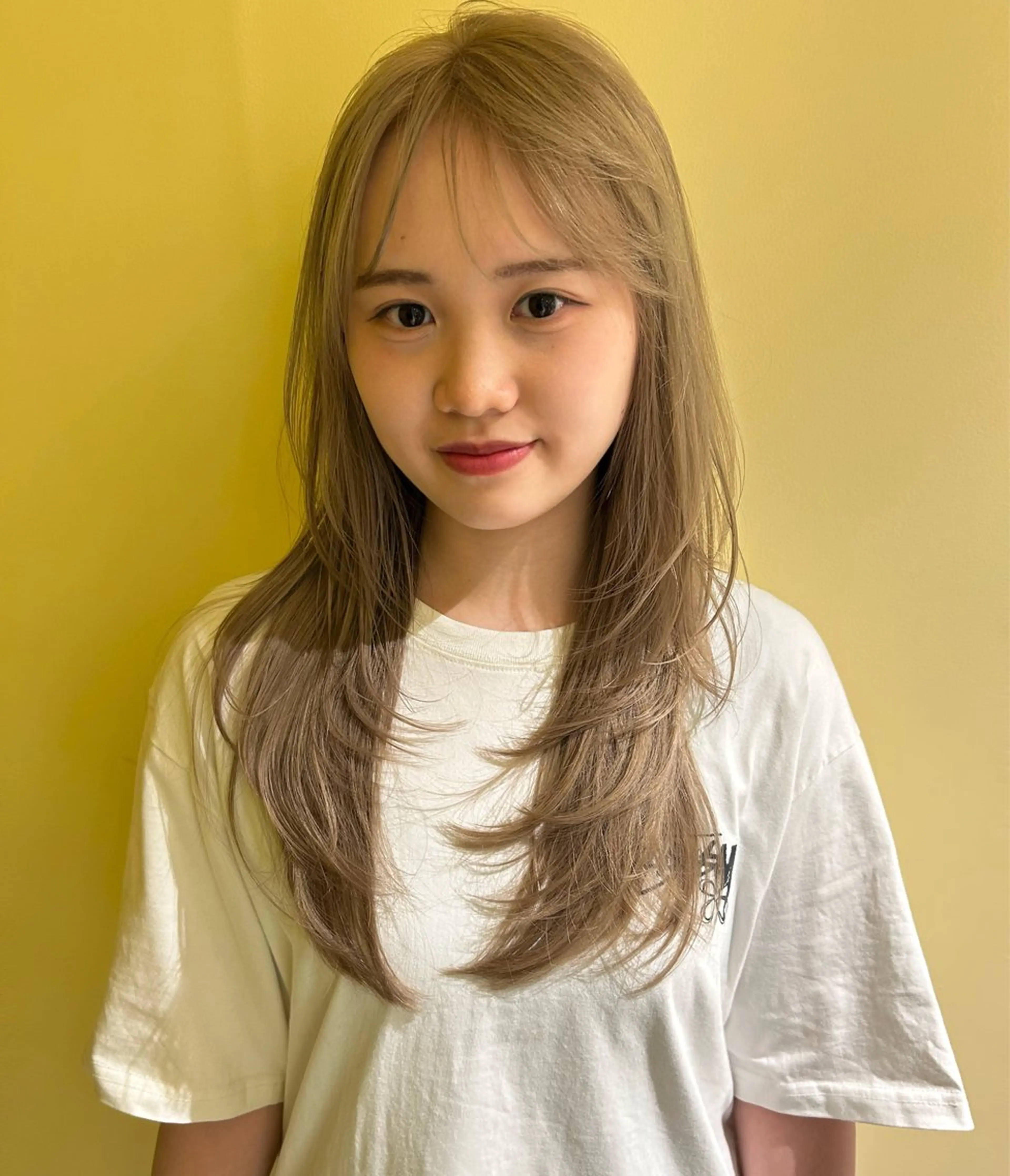 ロング ヘアカラー land所属・透明感カラー/レイヤ ー🌙Honokaのヘアスタイル