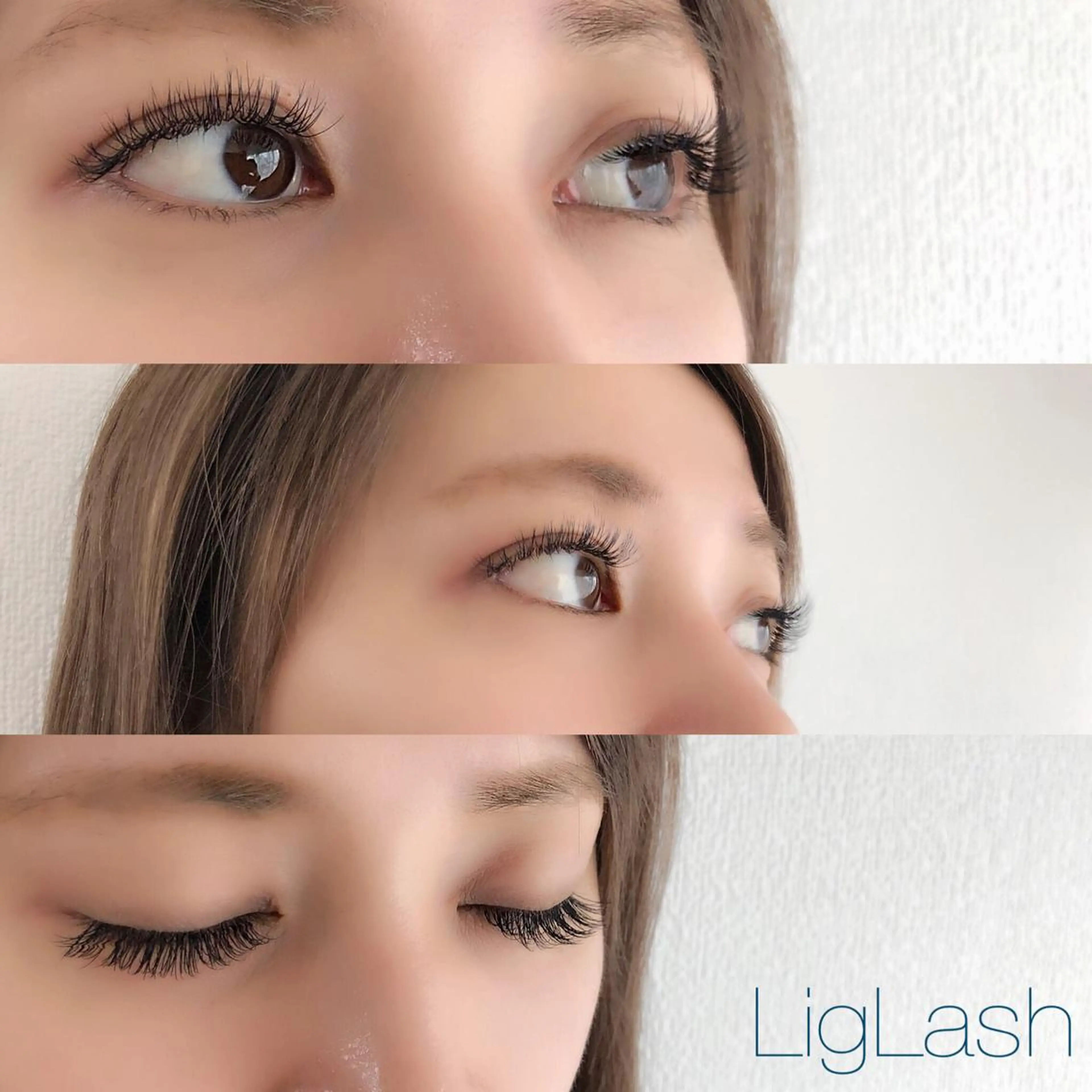 マツエク・マツパ フラットラッシュ Aim NAIL&EYELASH.BROW立花店所属・Aim立花店 Mihoのマツエク・マツパデザイン