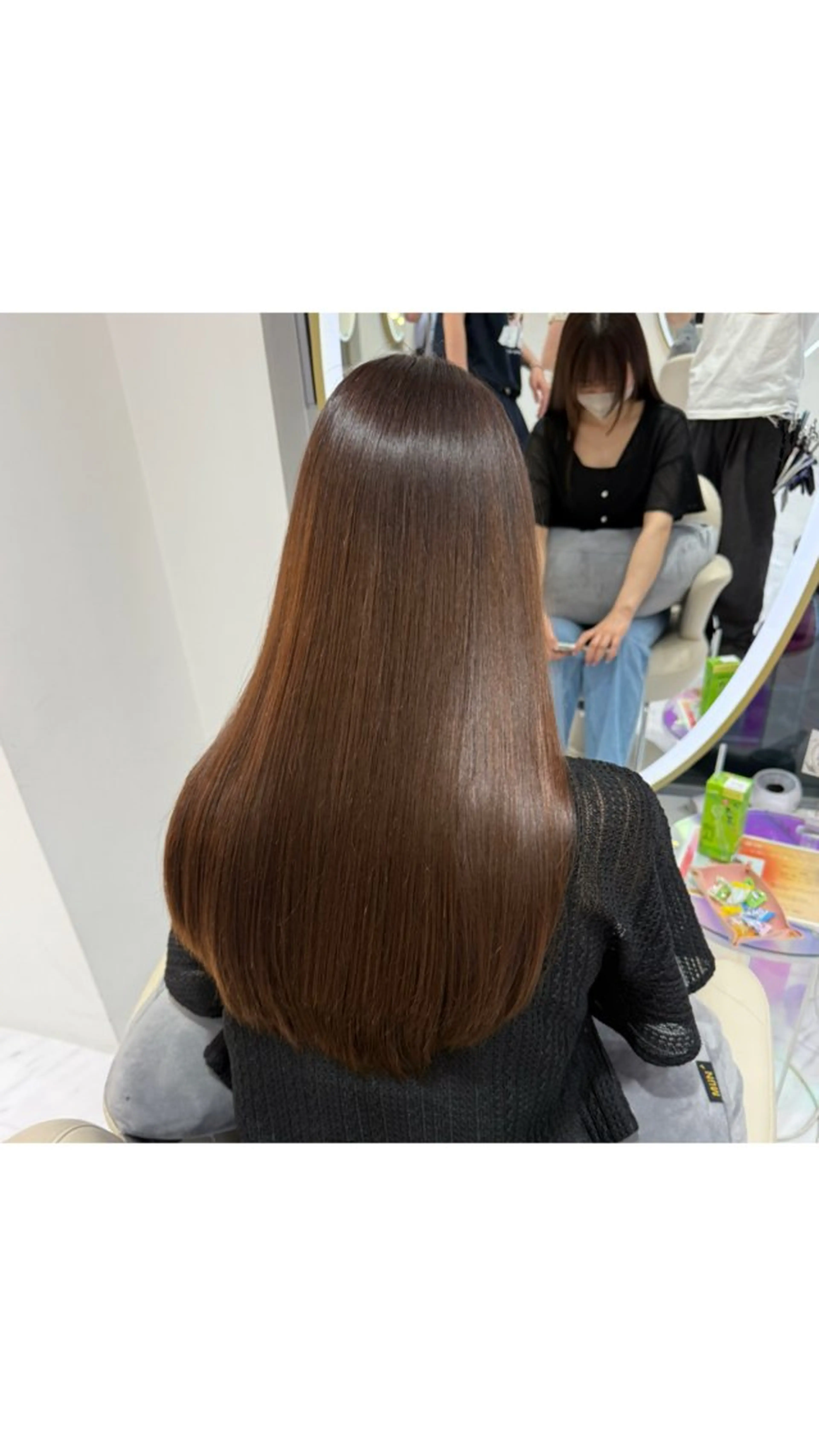 ロング 縮毛矯正 カット 縮毛矯正 トリートメント 🌟TOSHI/透明 感カラー/ショートのヘアスタイル