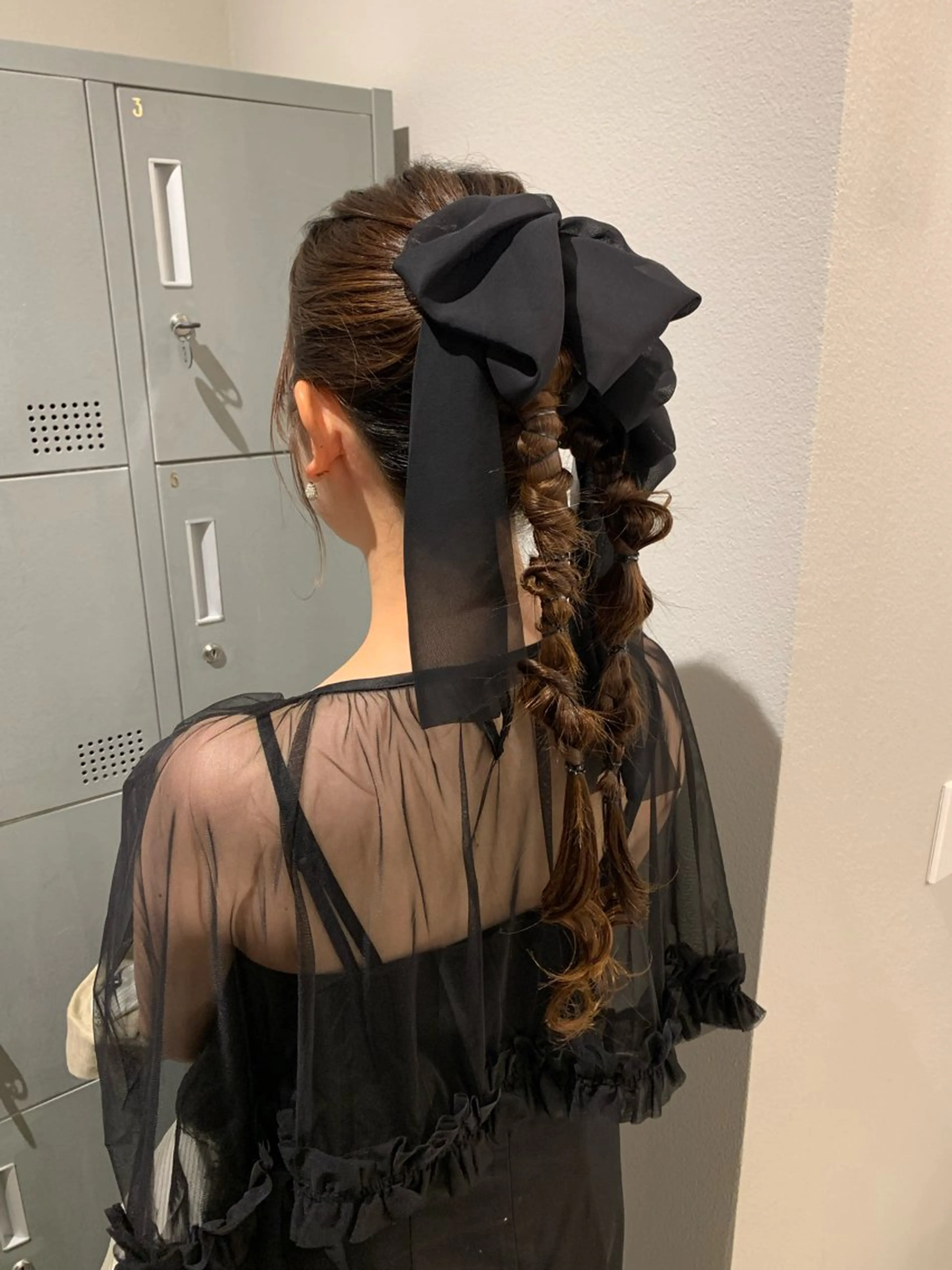 ロング ヘアアレンジ ヘアセット ブリーチ/アレンジ 天満/chihiroのヘアスタイル