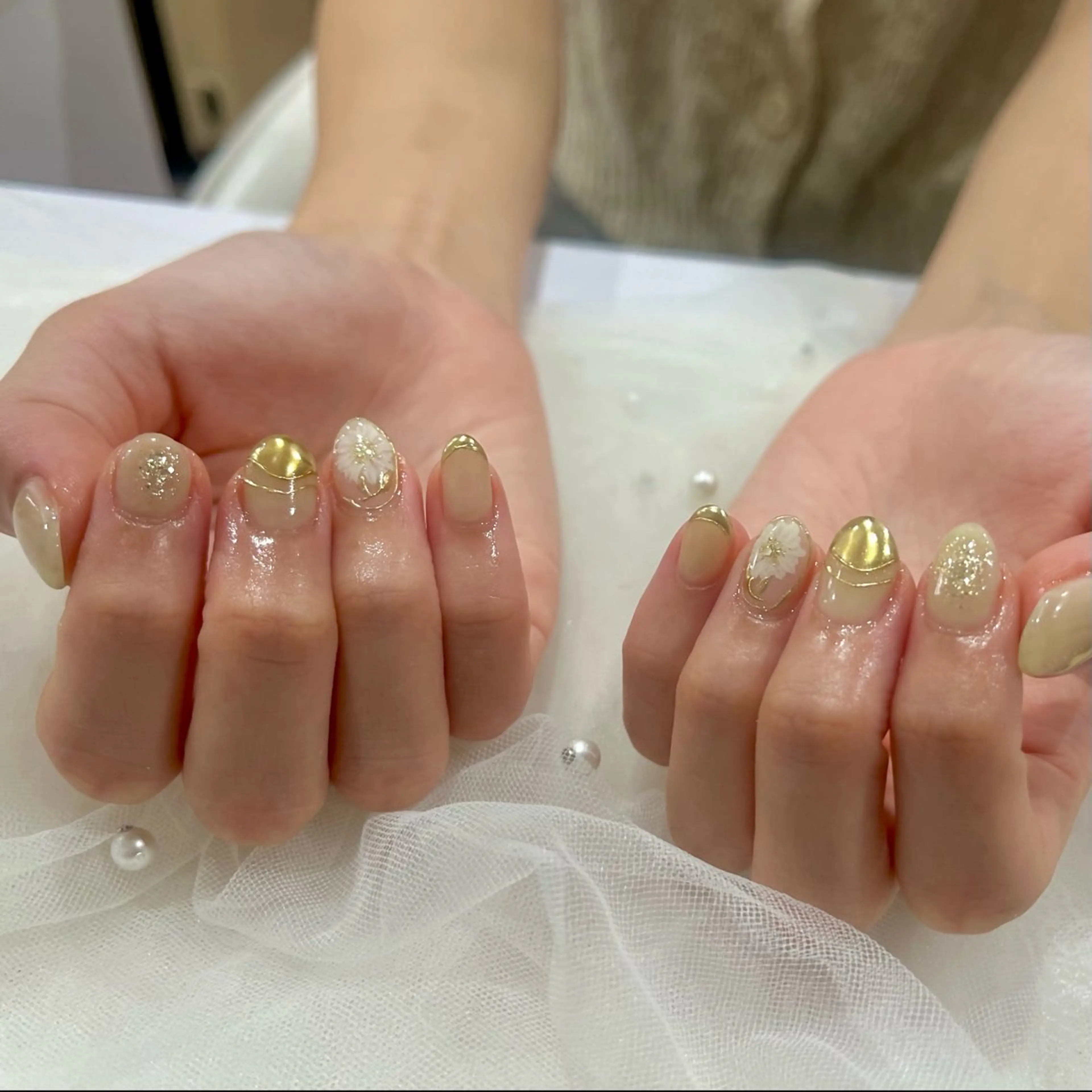 ネイル ハンドネイル Nail salon Cielel⟡Ayaのネイルデザイン