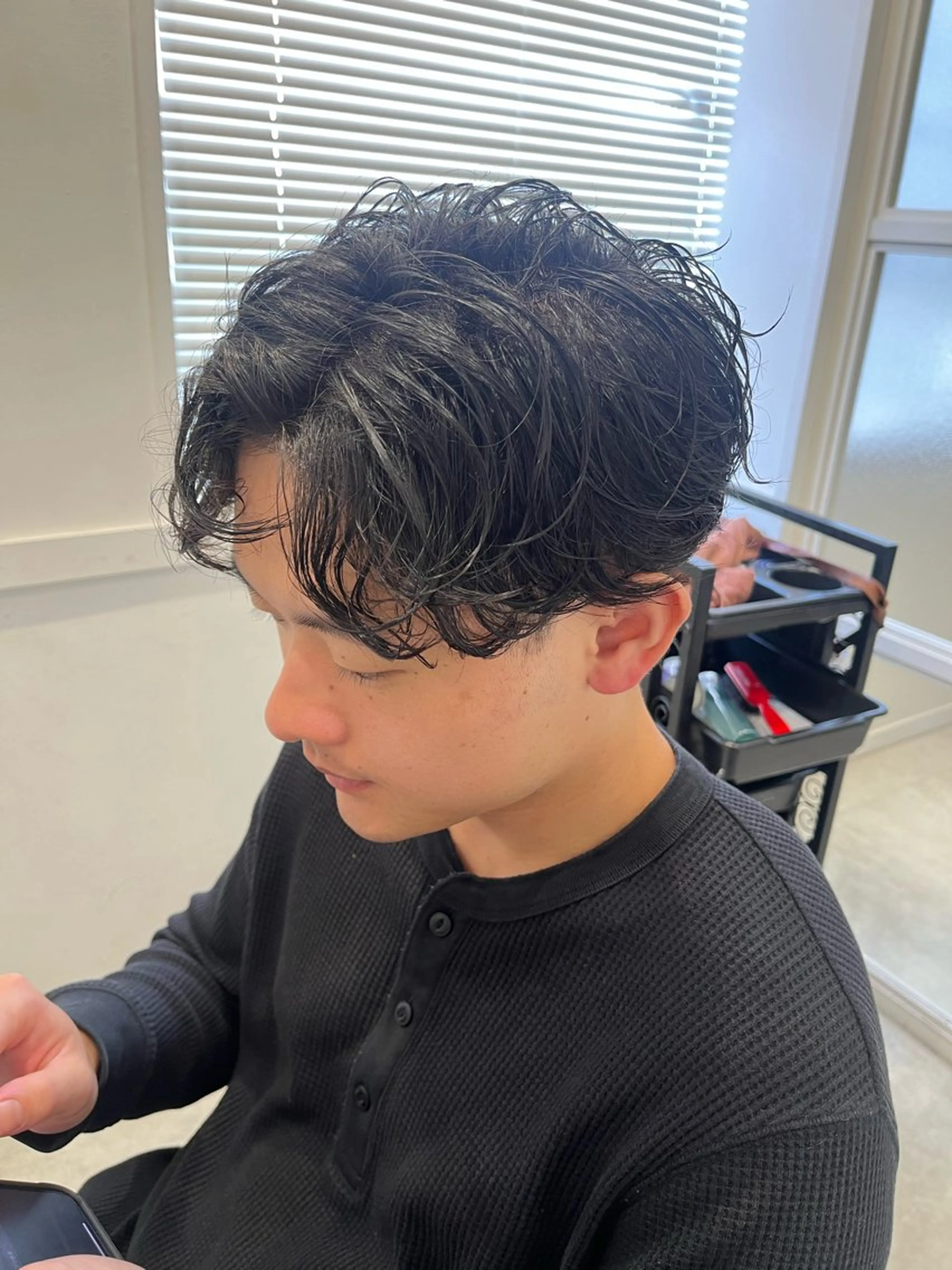 メンズ カット トリートメント ヘッドスパ ヘアセット Go   Today シェアサロン　横浜店所属・【ただの天才 🎨】のヘアスタイル