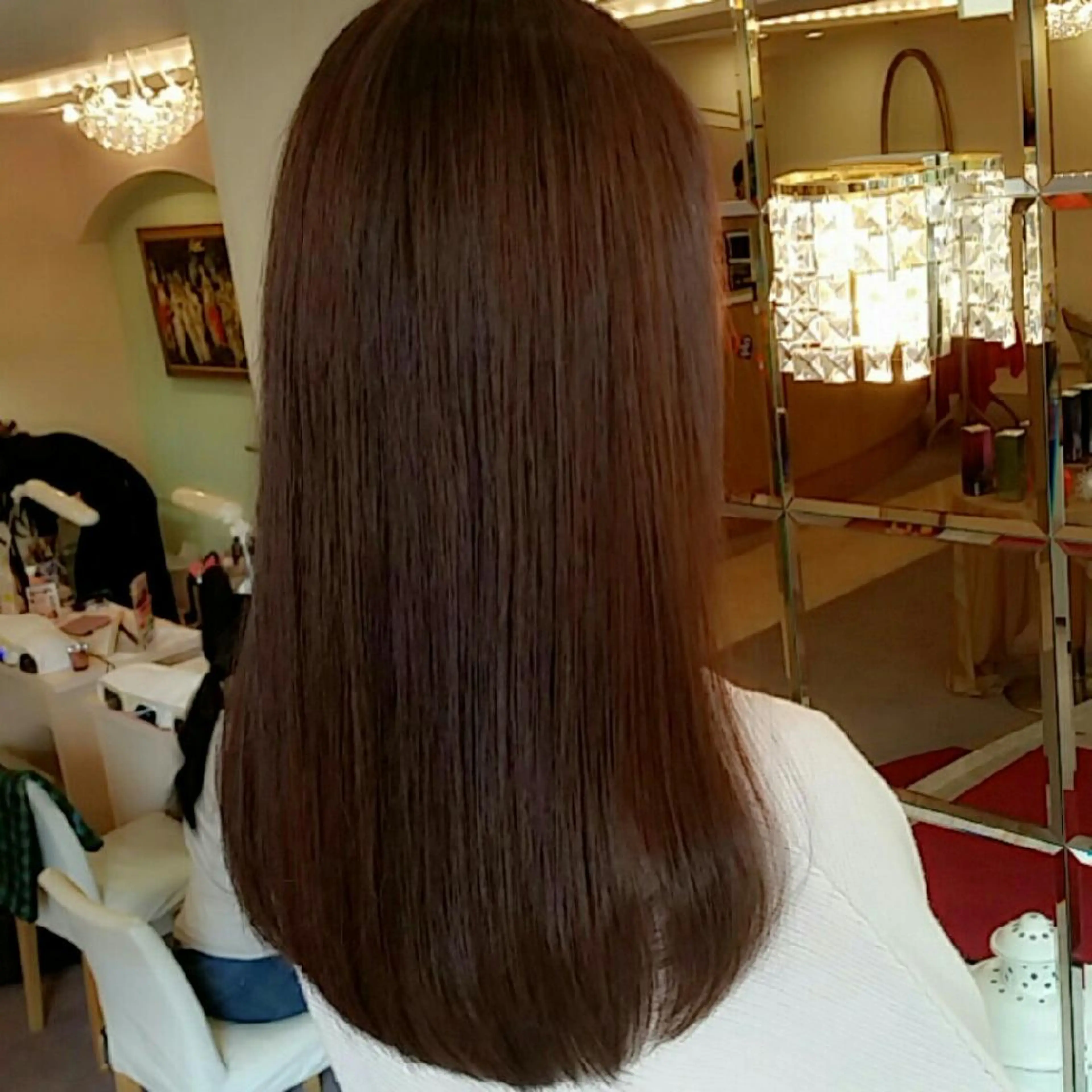 カラー EMANON名古屋所属・美谷添(ミヤゾエ) まどか大人ヘアサロンのヘアスタイル