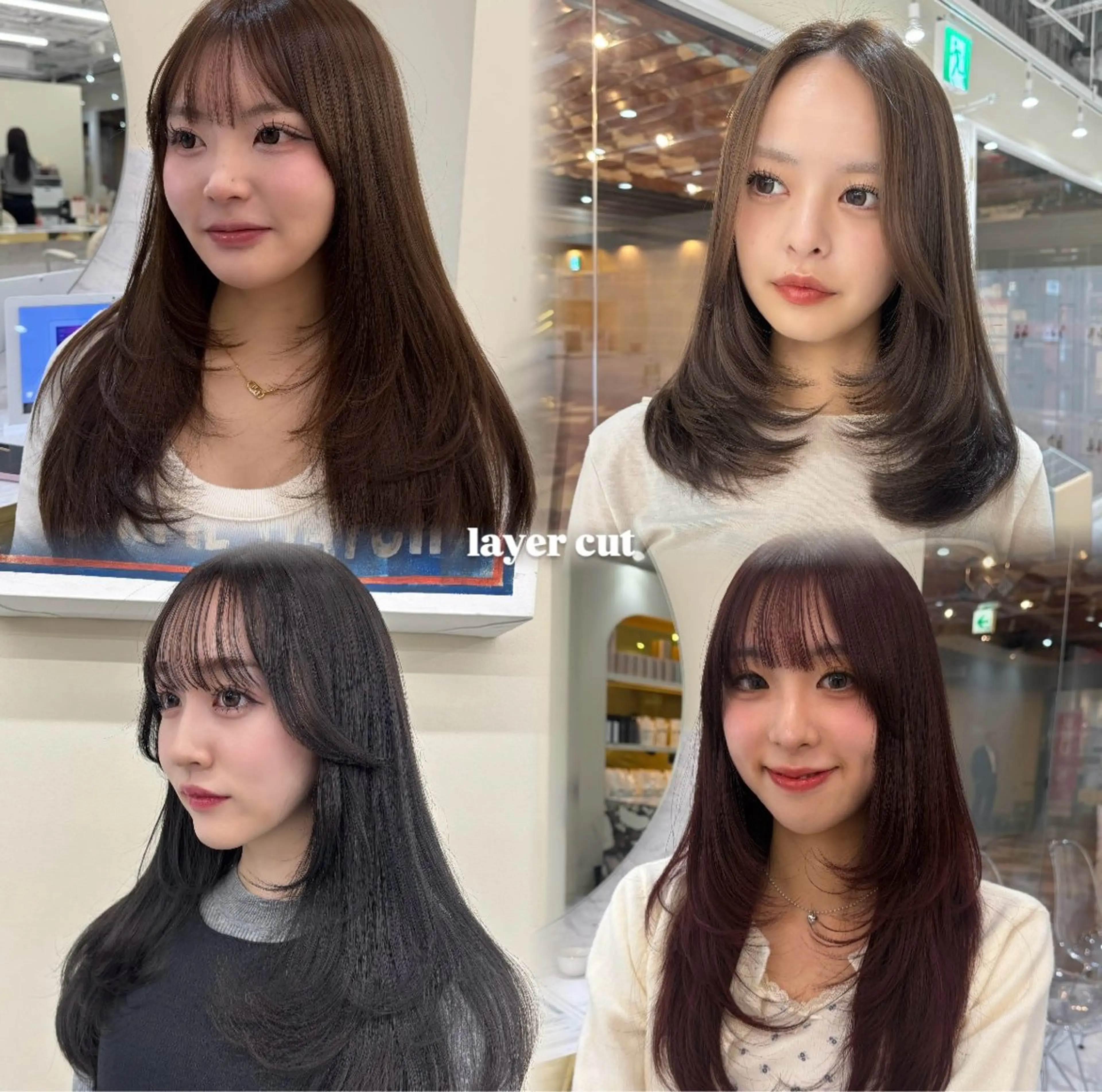 ロング カット ヘアカラー レイヤーカット/髪質 改善/momo🎀のヘアスタイル