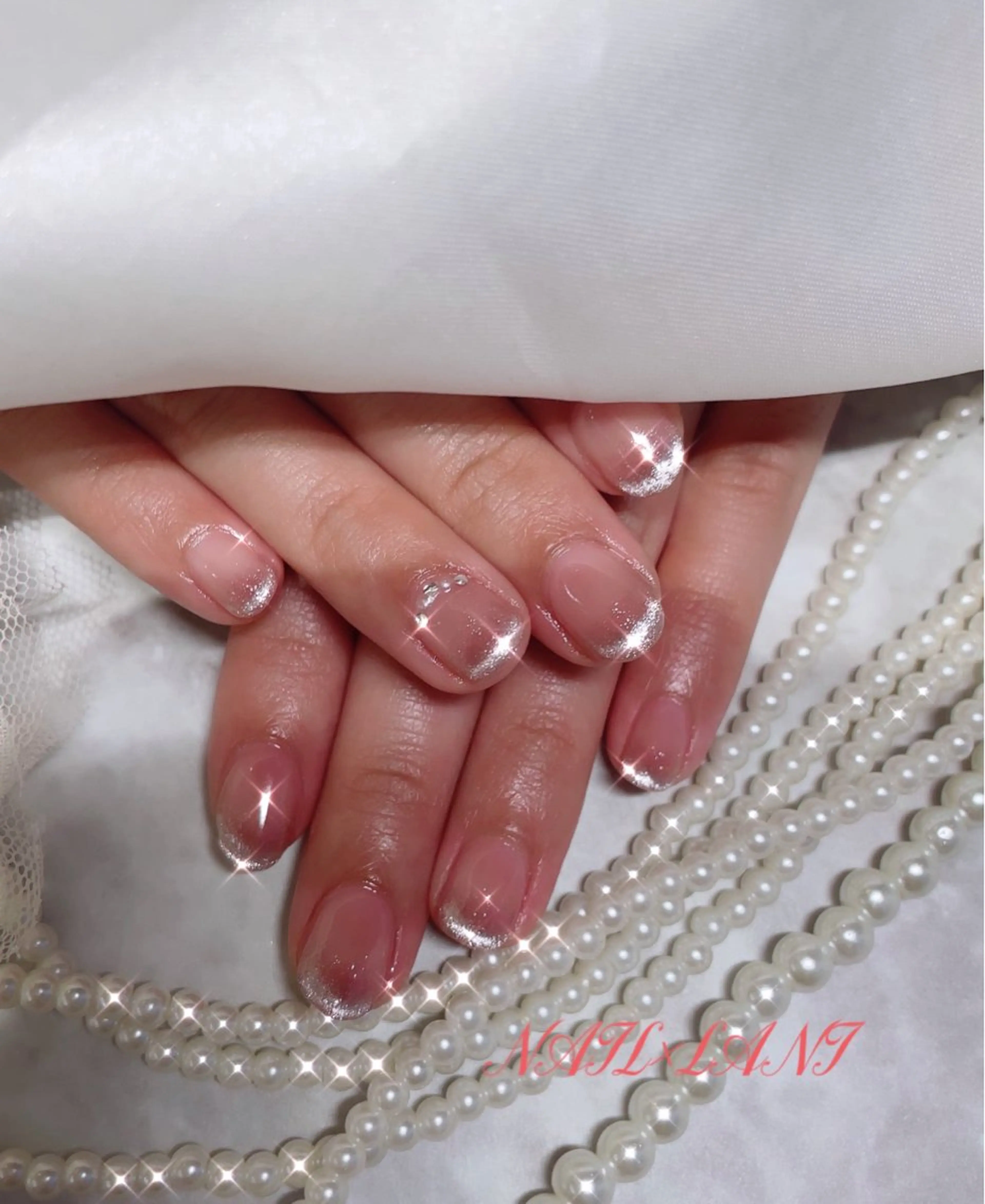 ネイル フットネイル ジェルネイル マグネットネイル パラジェル 一之瀬 柚季のネイルデザイン