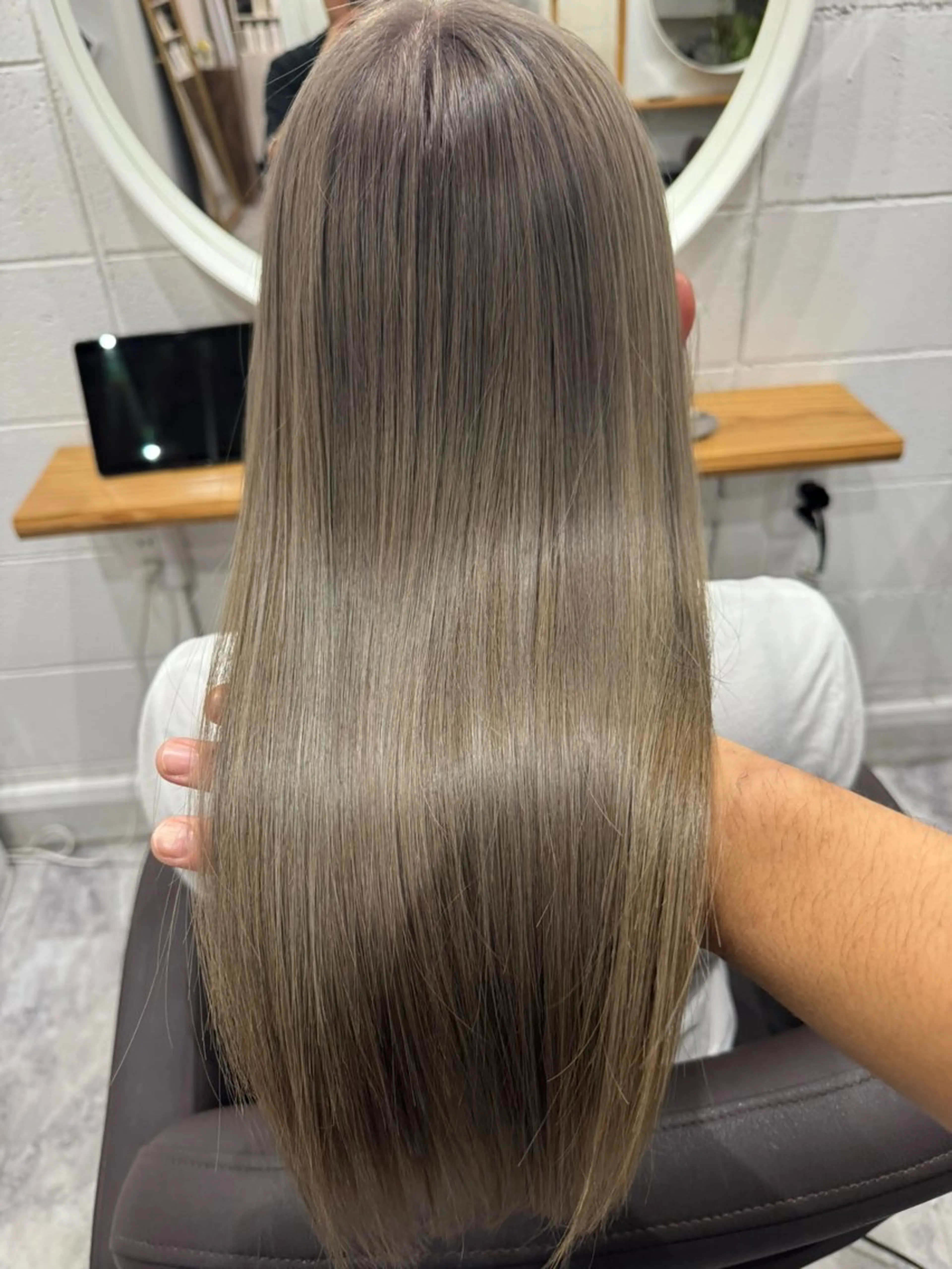 セミロング カット トリートメント A.Ｍ.hair所属・レイヤーカット/ 髪質改善/福本凌のヘアスタイル