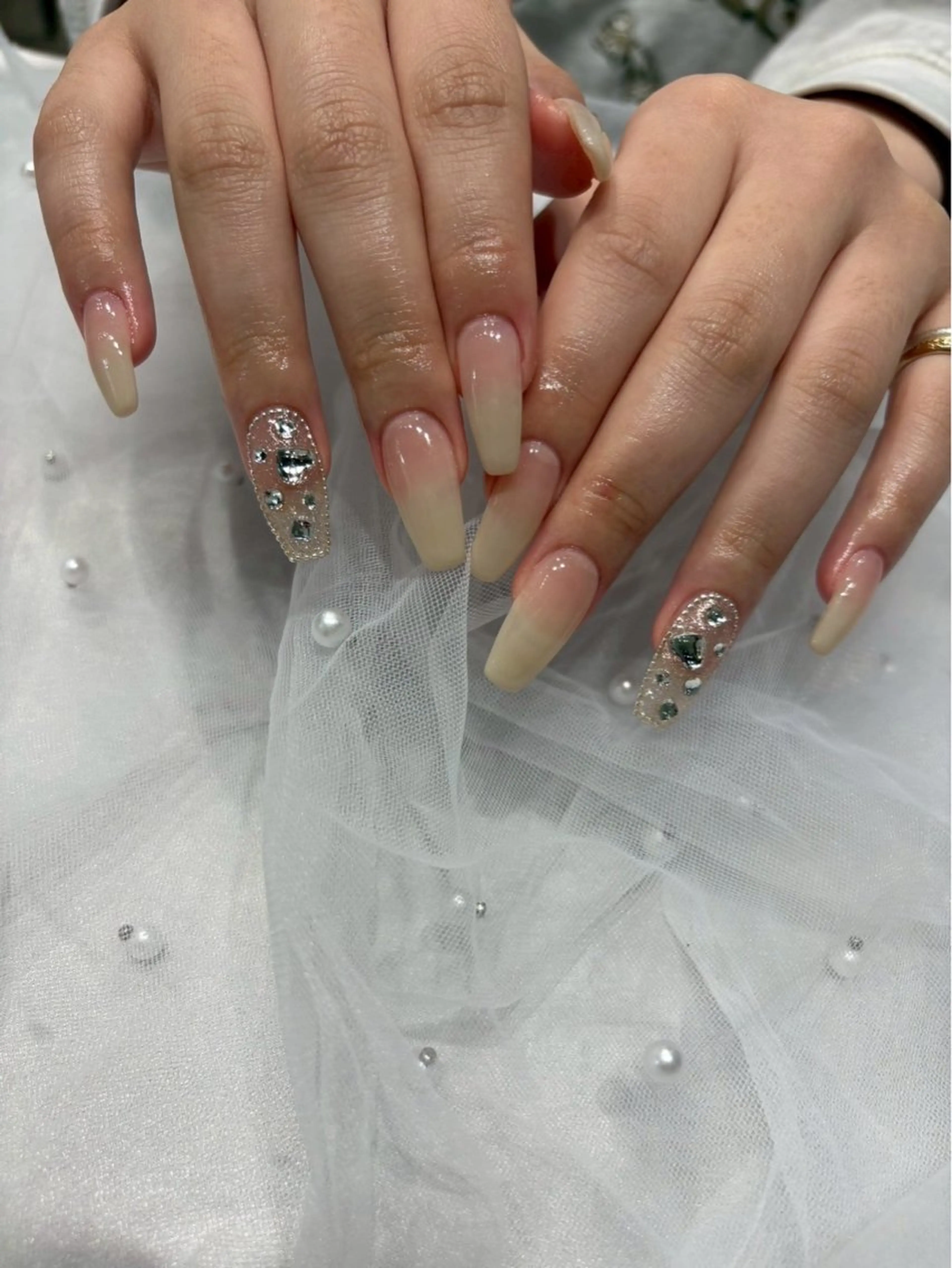 ネイル ハンドネイル 水戸 彩夏のネイルデザイン