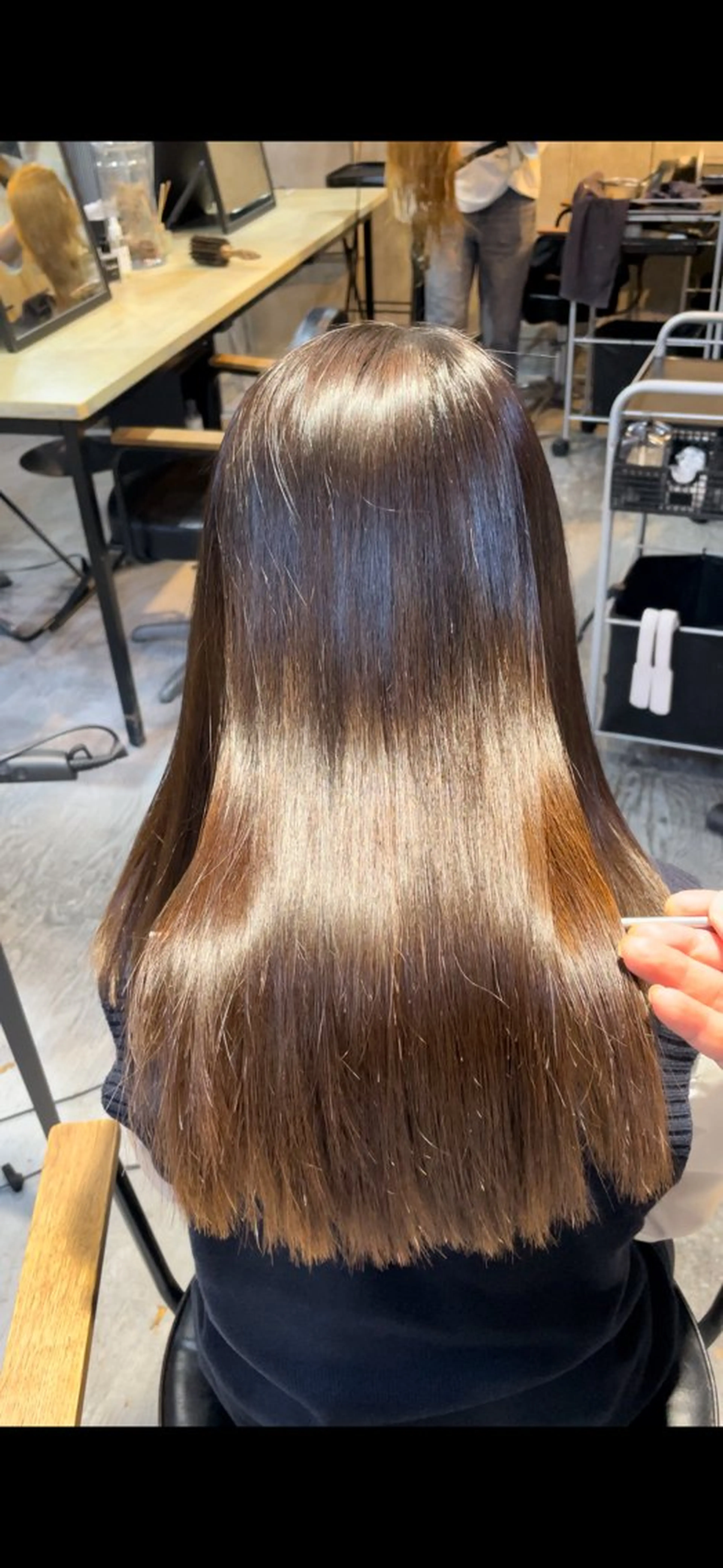 ロング 池袋メンズ縮毛矯正 ｜玉城柊平のヘアスタイル