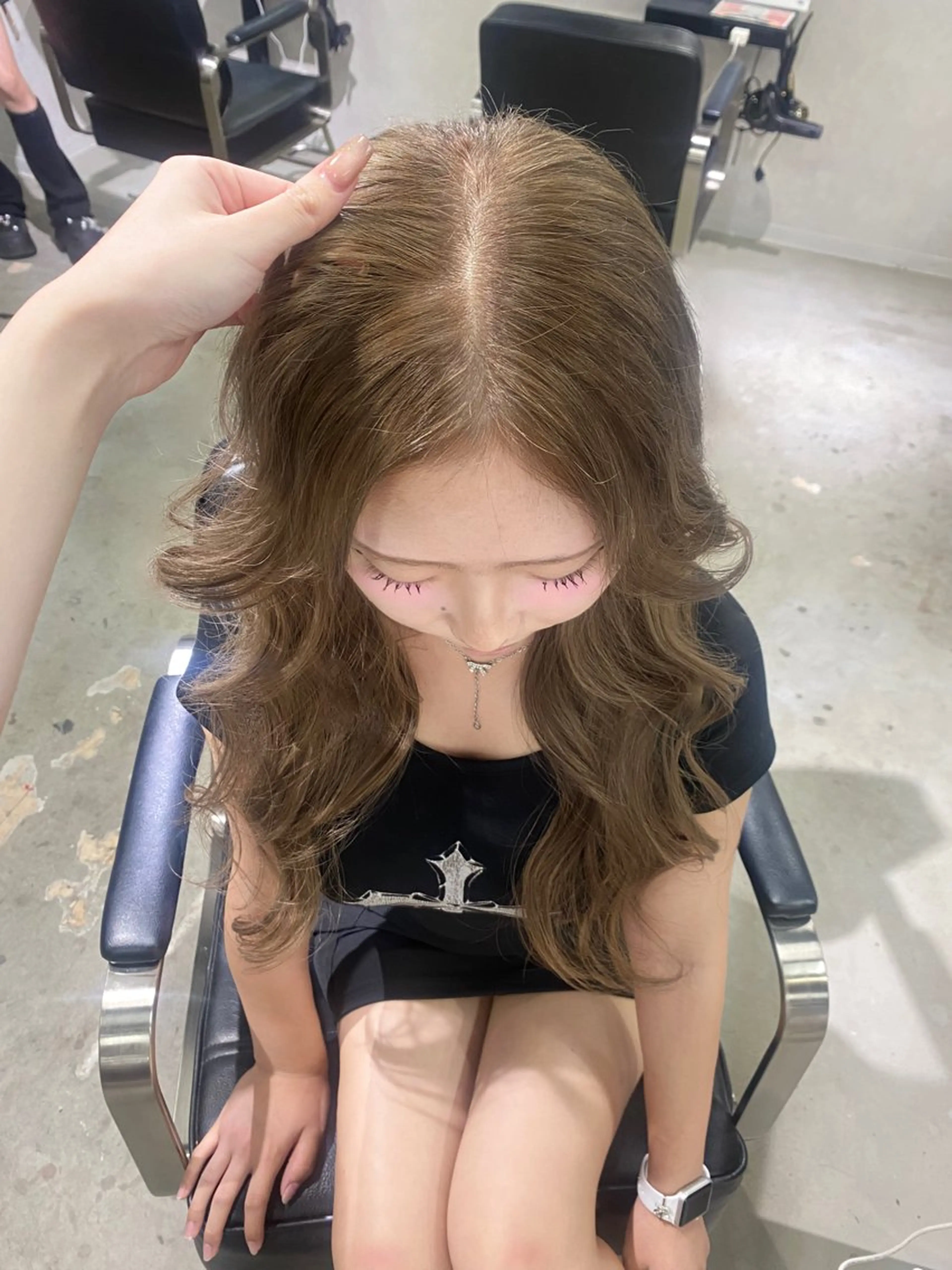 ロング カラー ヘアカラー トレンドスタイル/ ワンホン/YURIのヘアスタイル