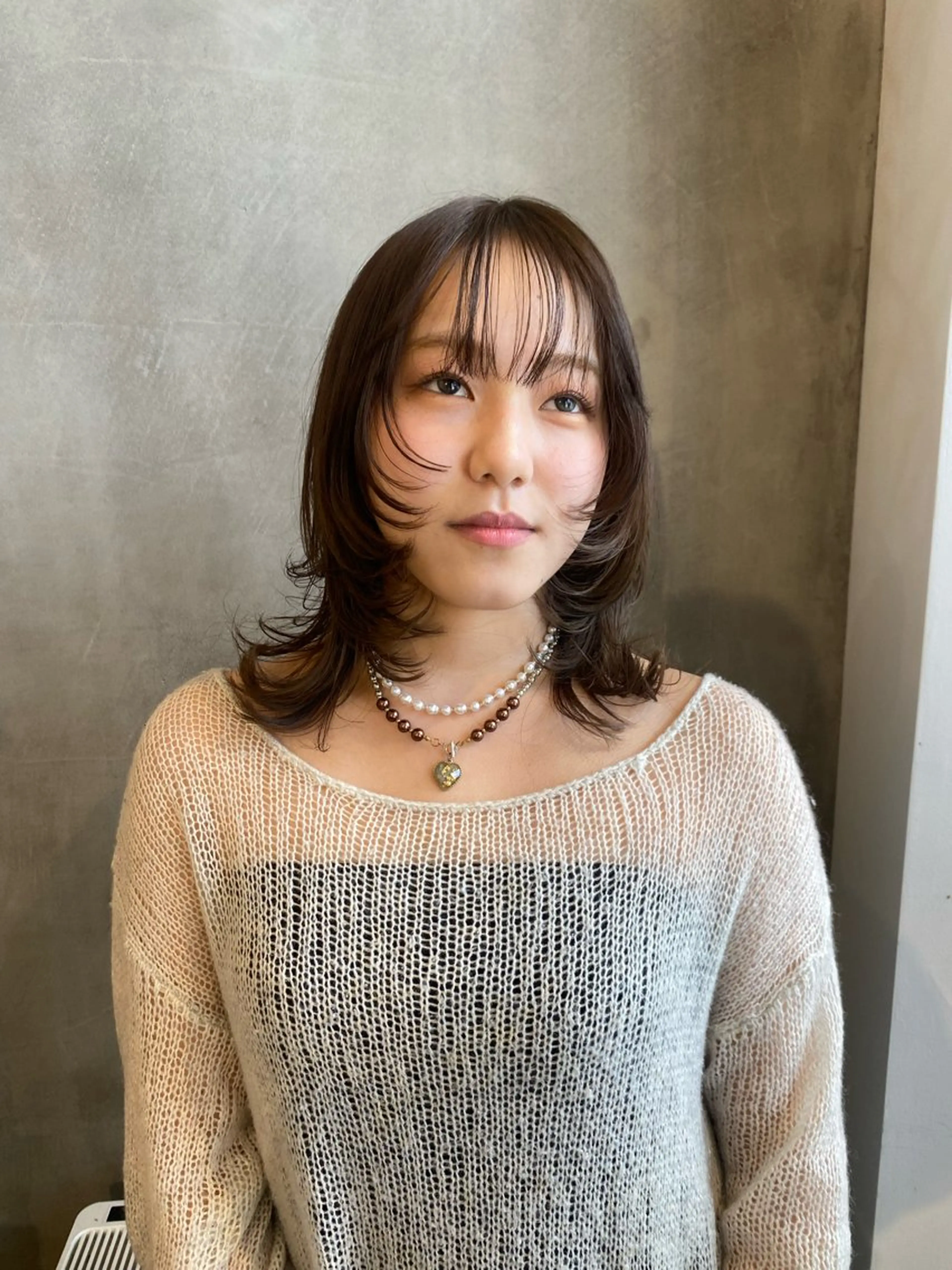 ミディアム 🩰無料カットモデル ショート/莉紗子🫧のヘアスタイル