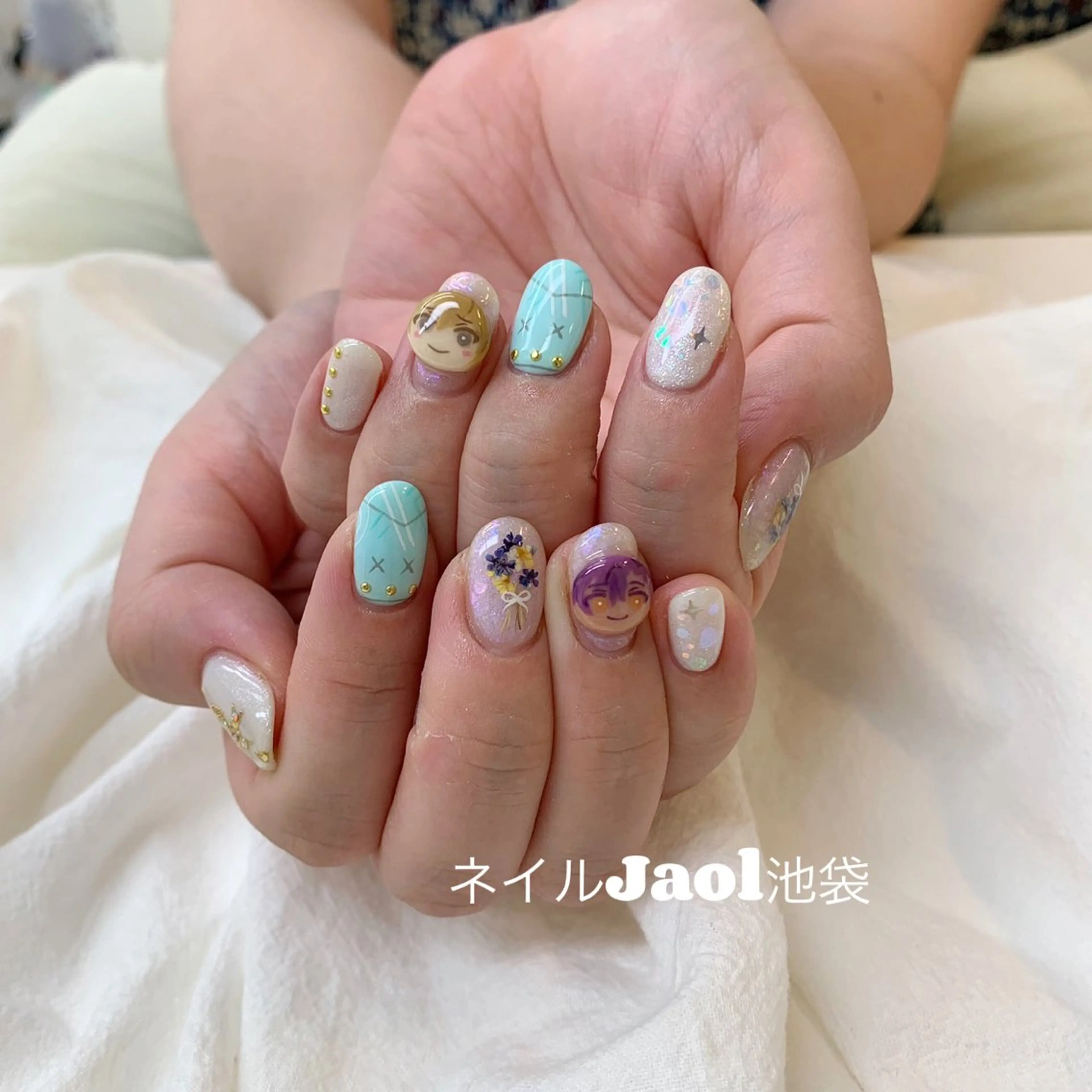 ショート ハンドネイル nail jaol池袋店所属・ネイルJaol 池袋のネイルデザイン