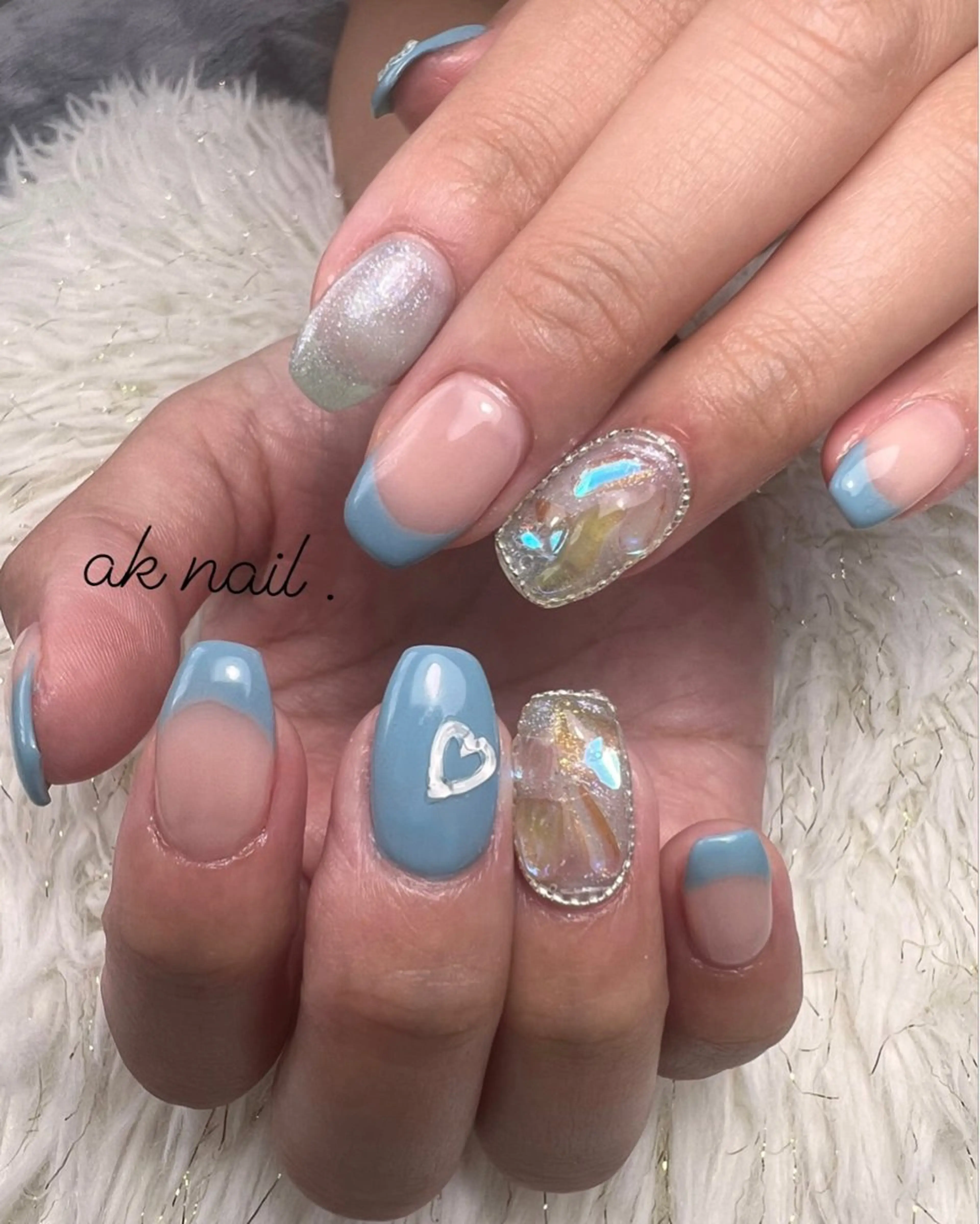 ネイル ハンドネイル ak nail .のネイルデザイン