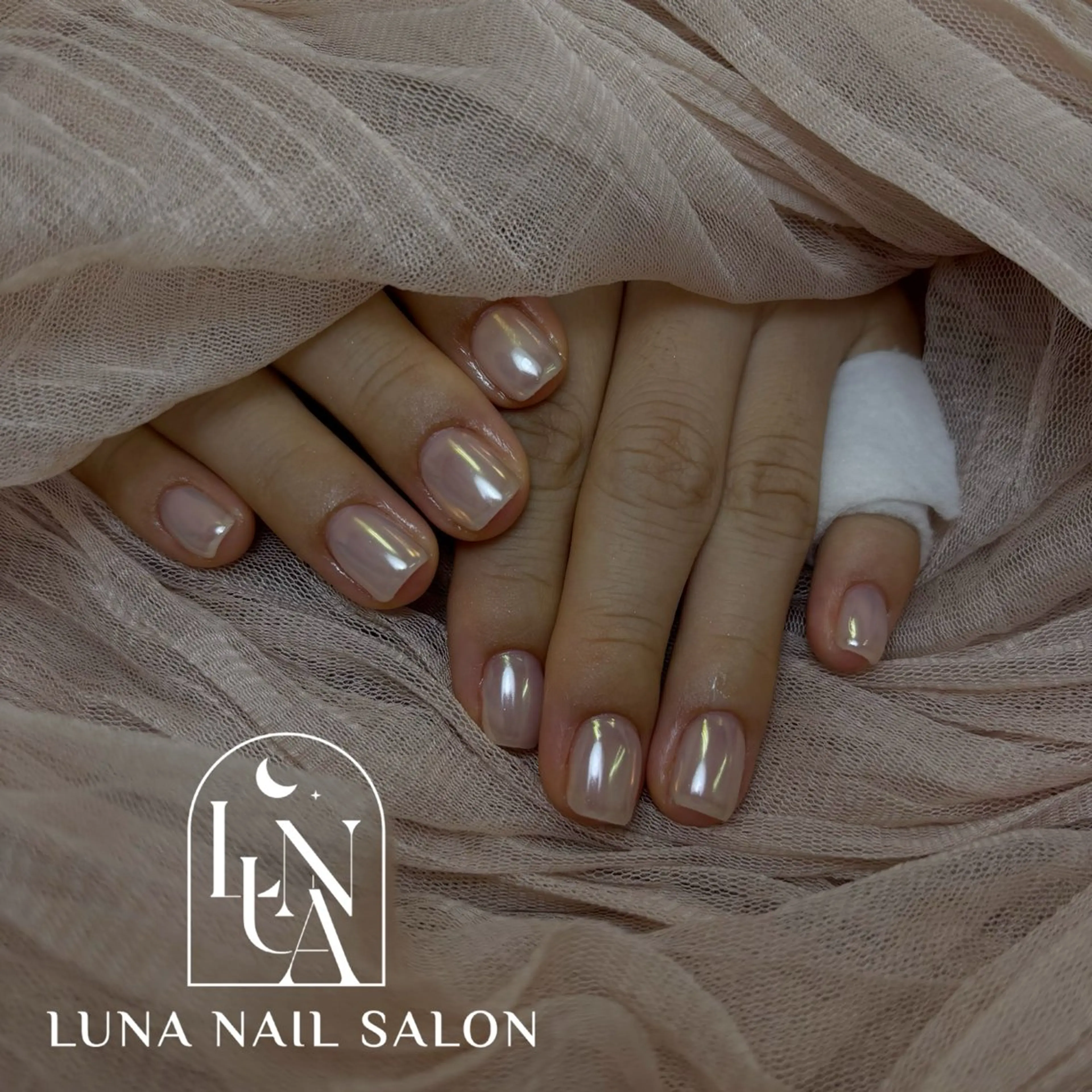 ショート ハンドネイル ハンドケア LUNA nailsalon2のネイルデザイン