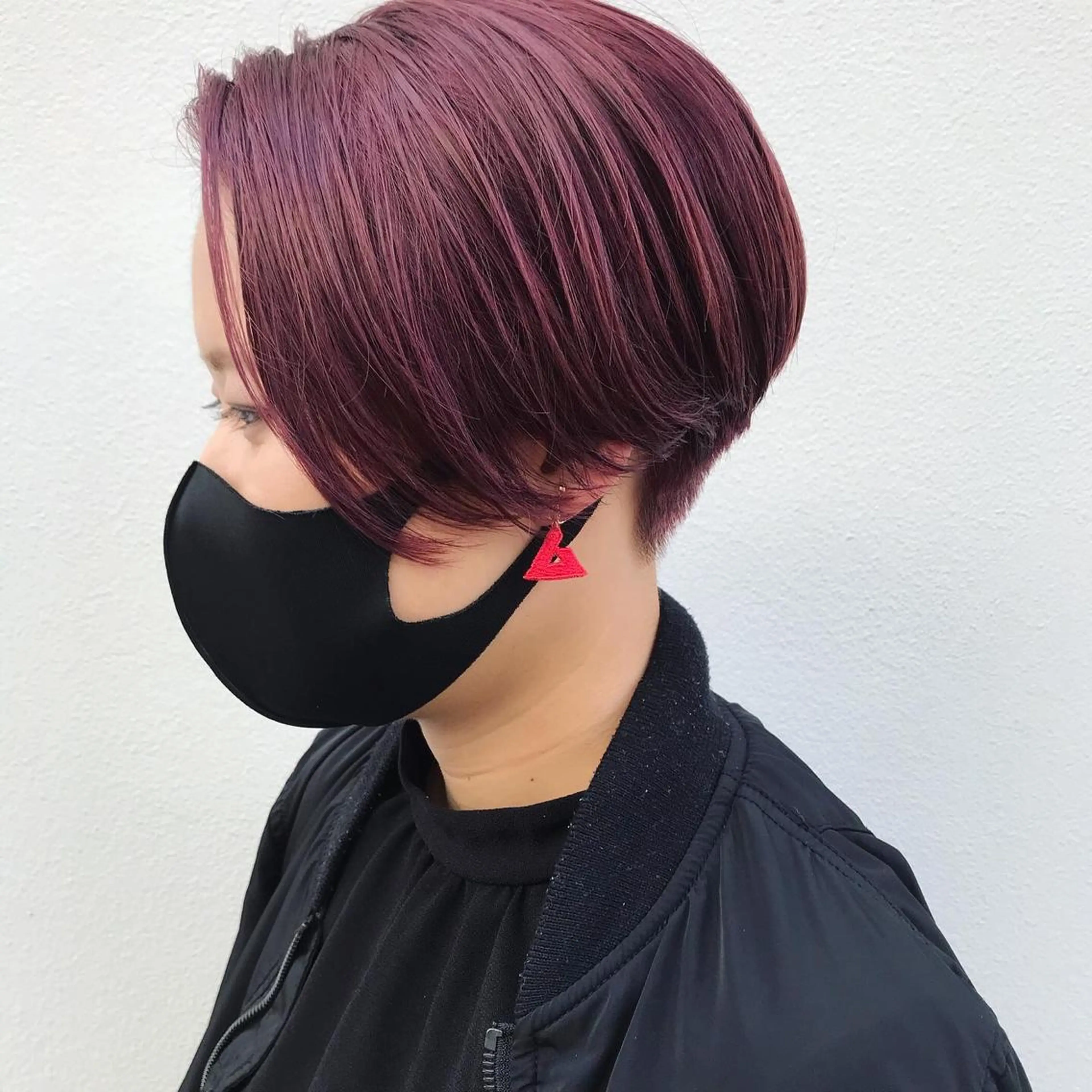 ショート カラー 嶋佐 昌大 シマサマオのヘアスタイル